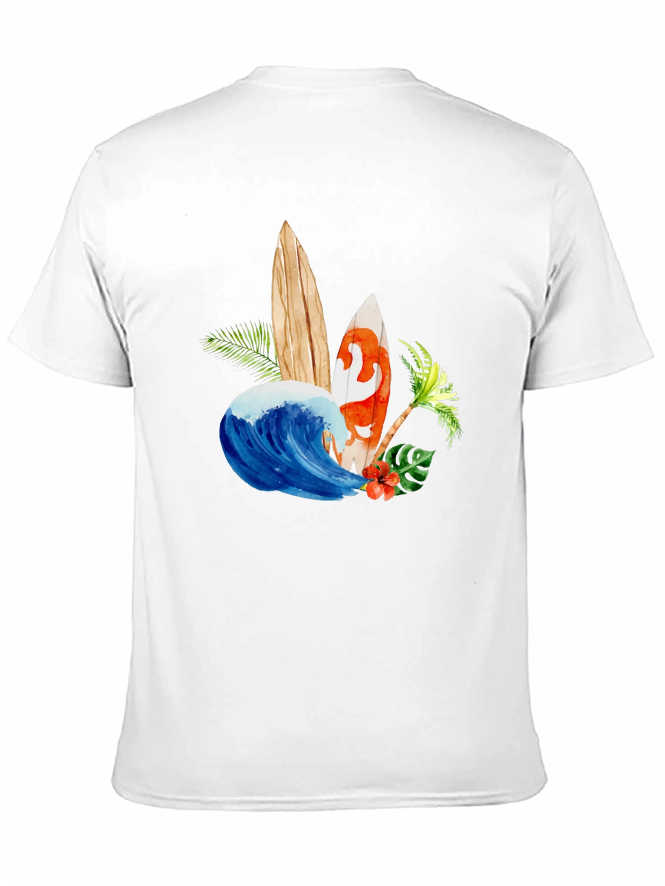 Tropical Surfboards Graphic T-Shirt