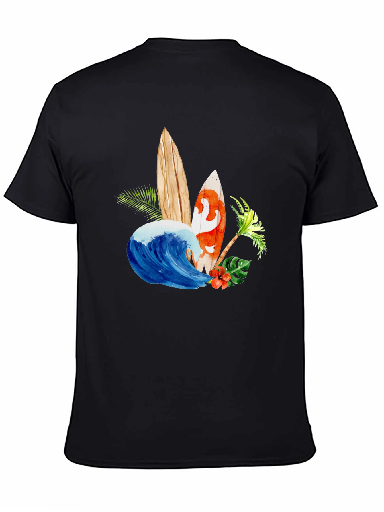 Tropical Surfboards Graphic T-Shirt