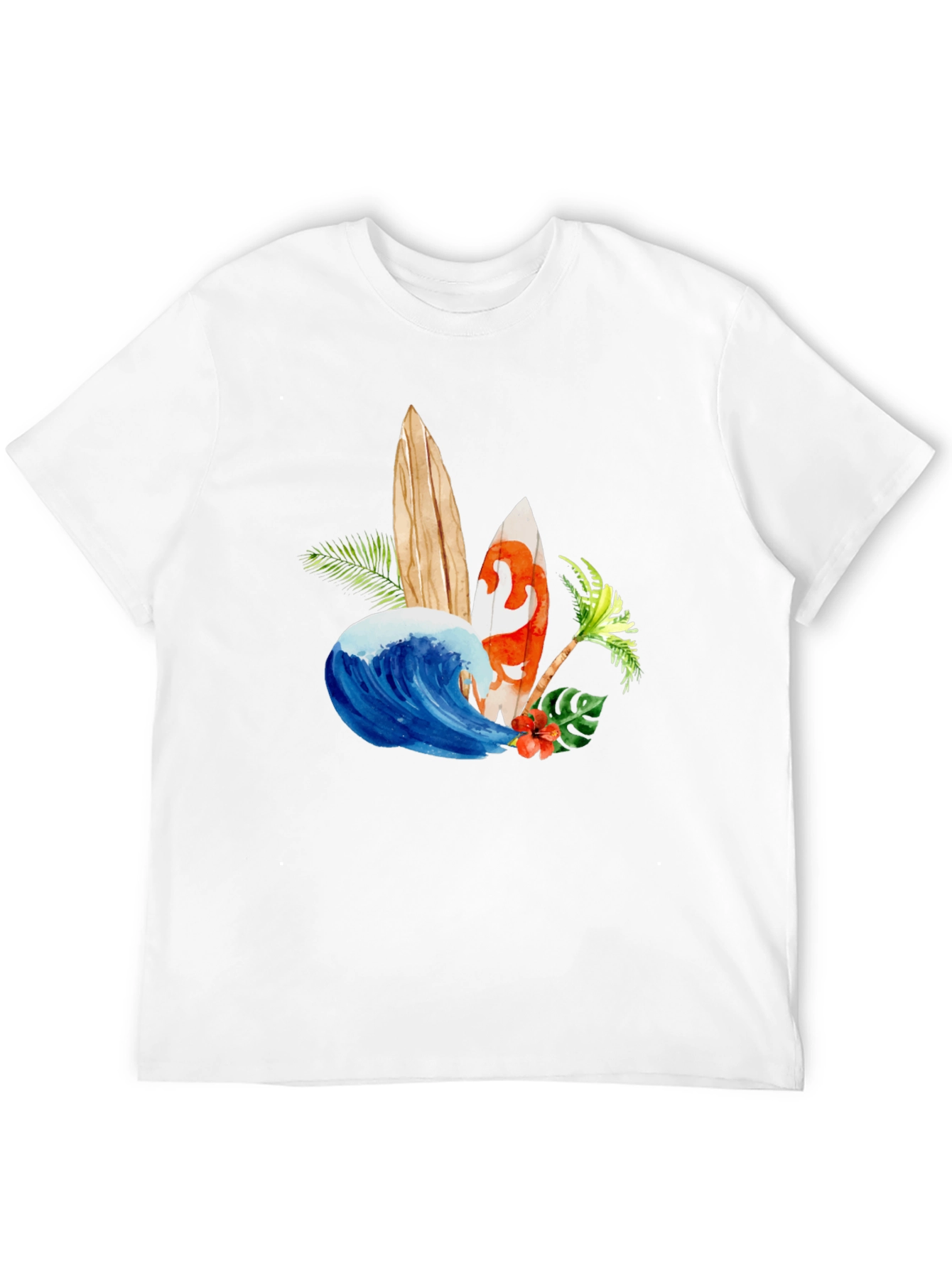 Tropical Surfboards Graphic T-Shirt