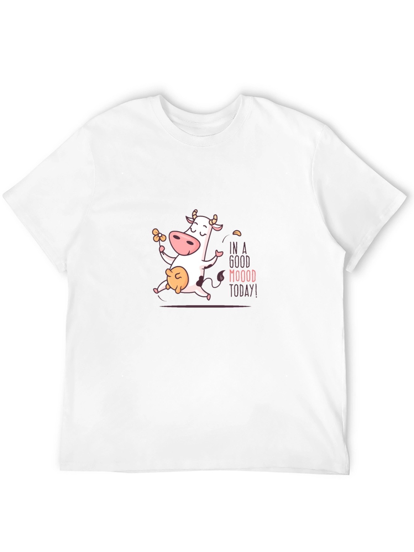 Funny Cow T-Shirt - In A Good Moood Today!
