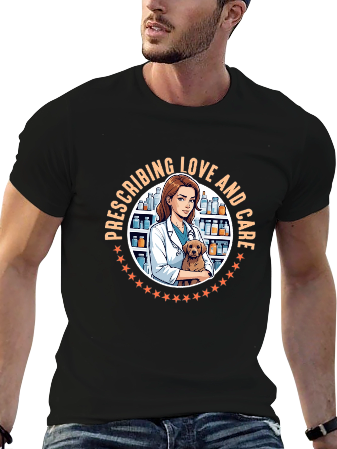 Veterinarian Love & Care Unisex T-Shirt