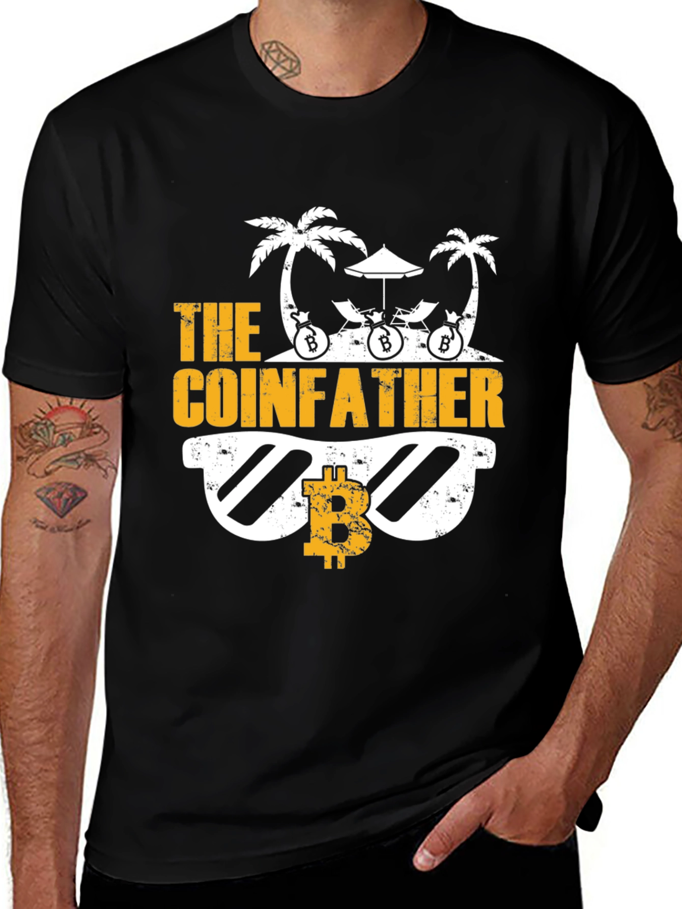 The Coinfather Black T-Shirt