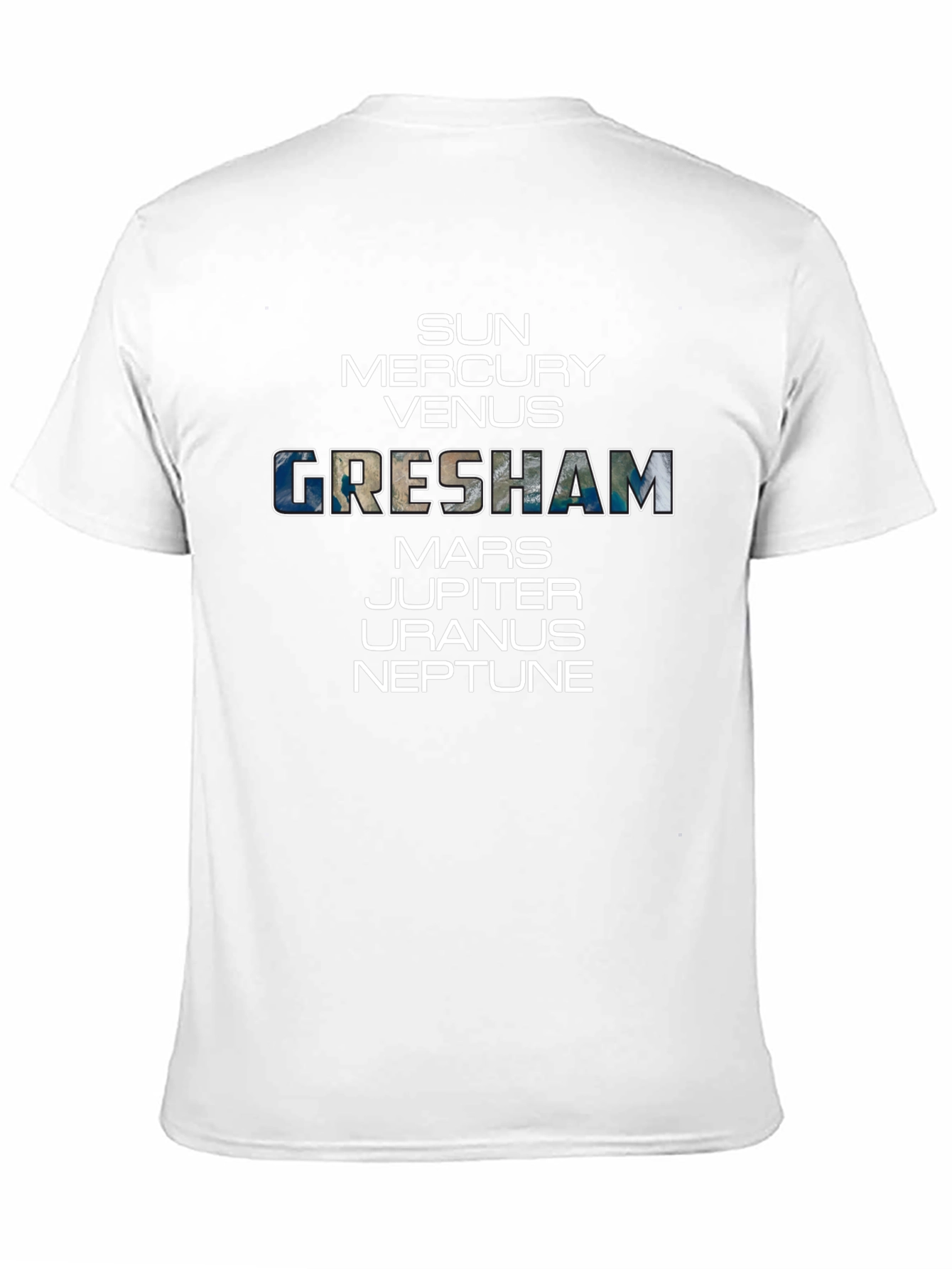Planets Solar System Gresham Graphic T-Shirt
