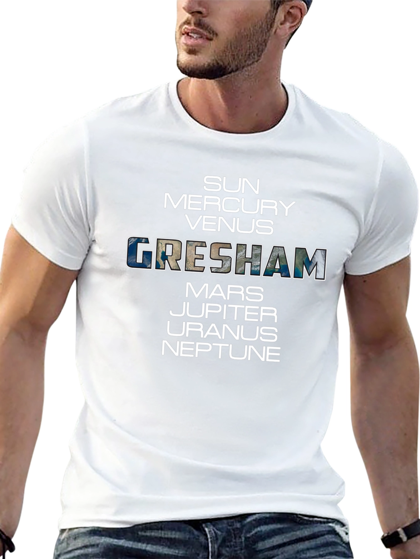 Planets Solar System Gresham Graphic T-Shirt
