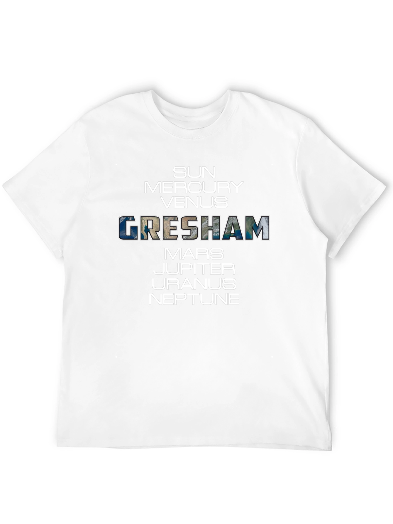 Planets Solar System Gresham Graphic T-Shirt
