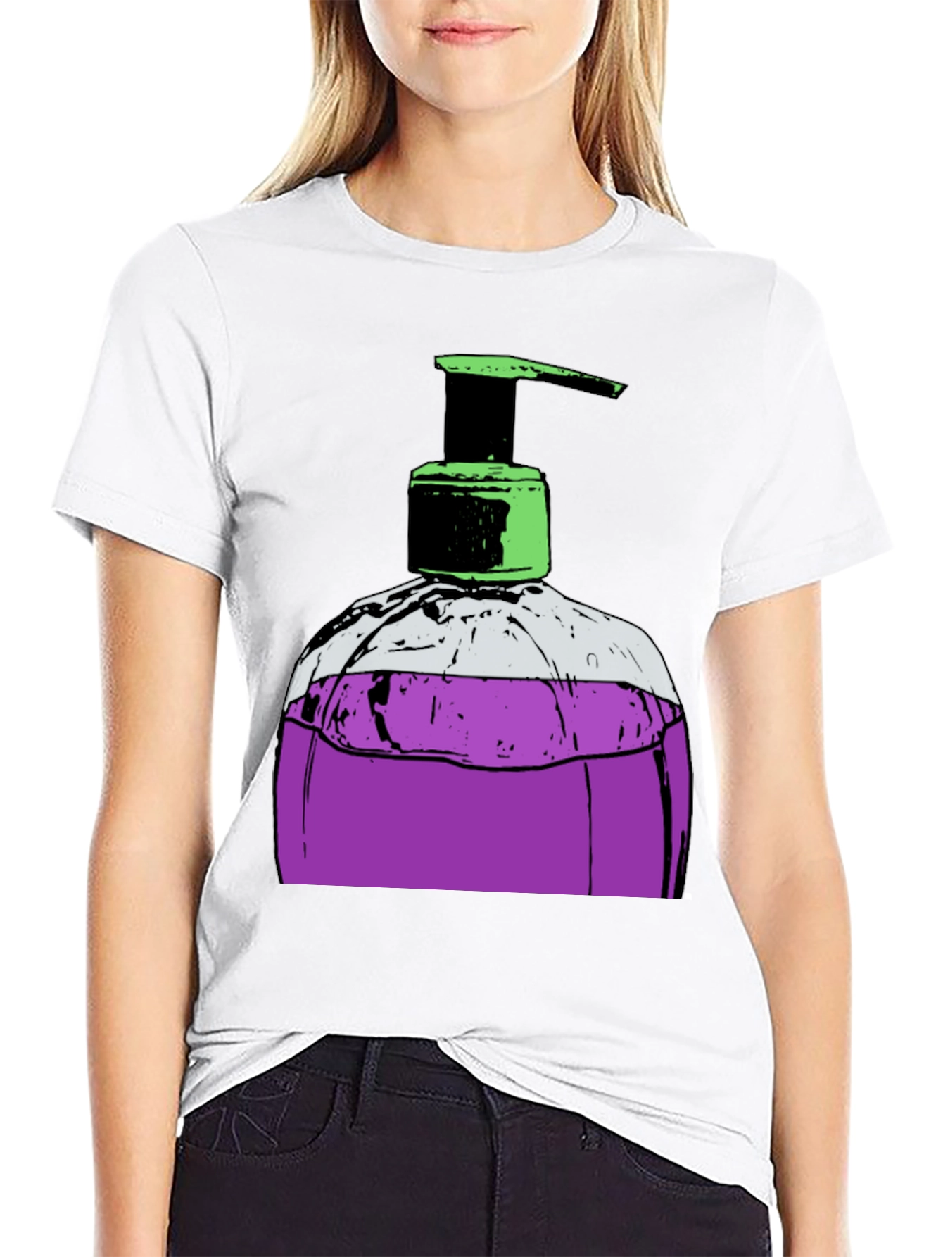 Novelty Soap Dispenser Graphic Tee