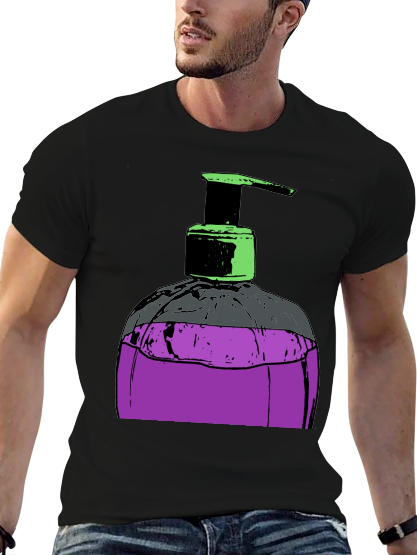 Novelty Soap Dispenser Graphic Tee