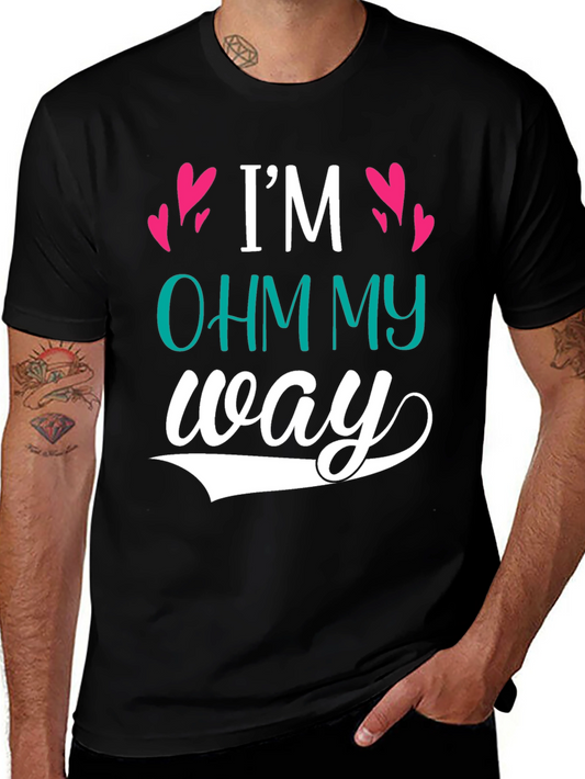 Im Ohm My Way Graphic Tee - Black