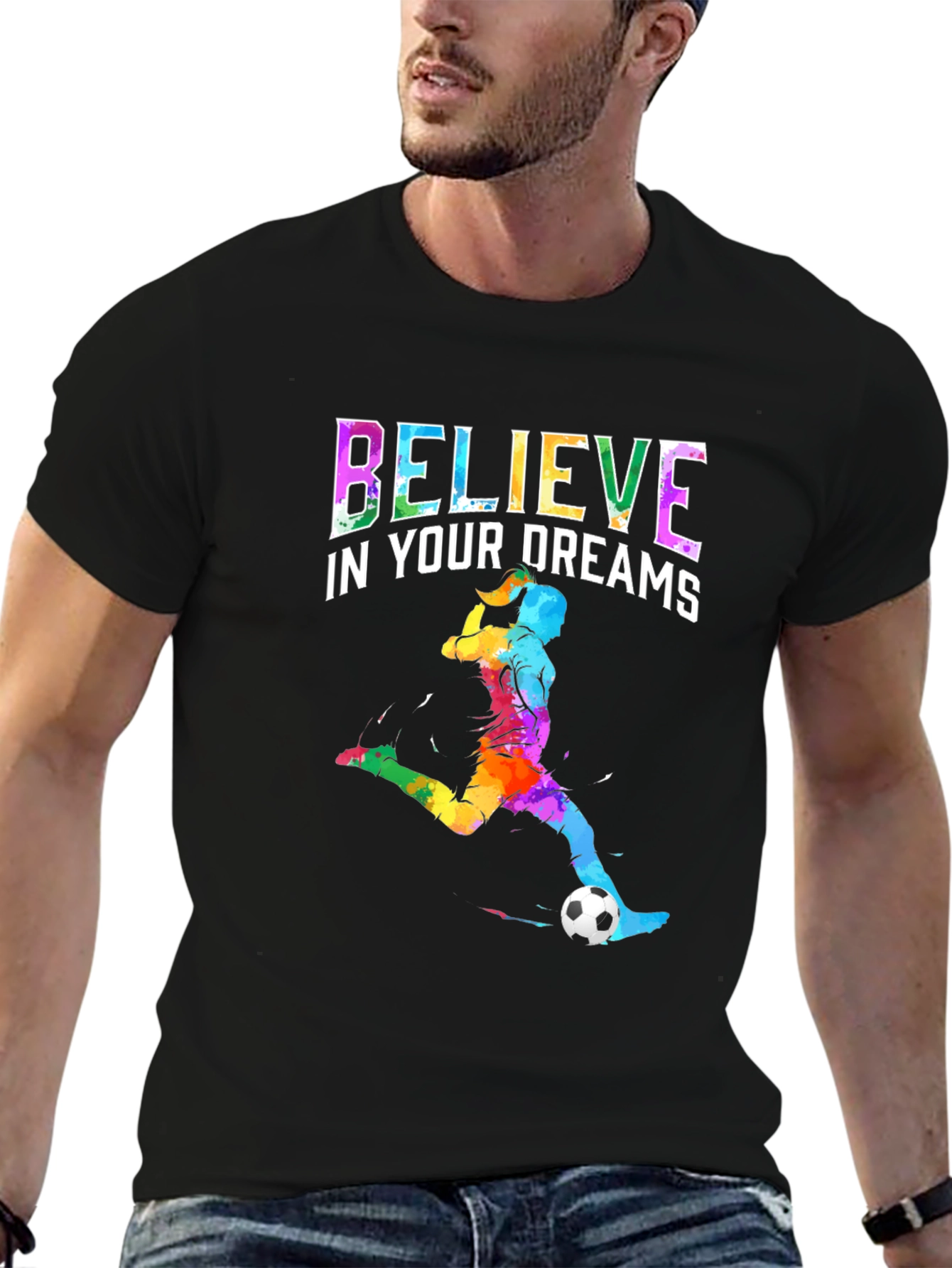 Believe in Your Dreams Soccer T-Shirt