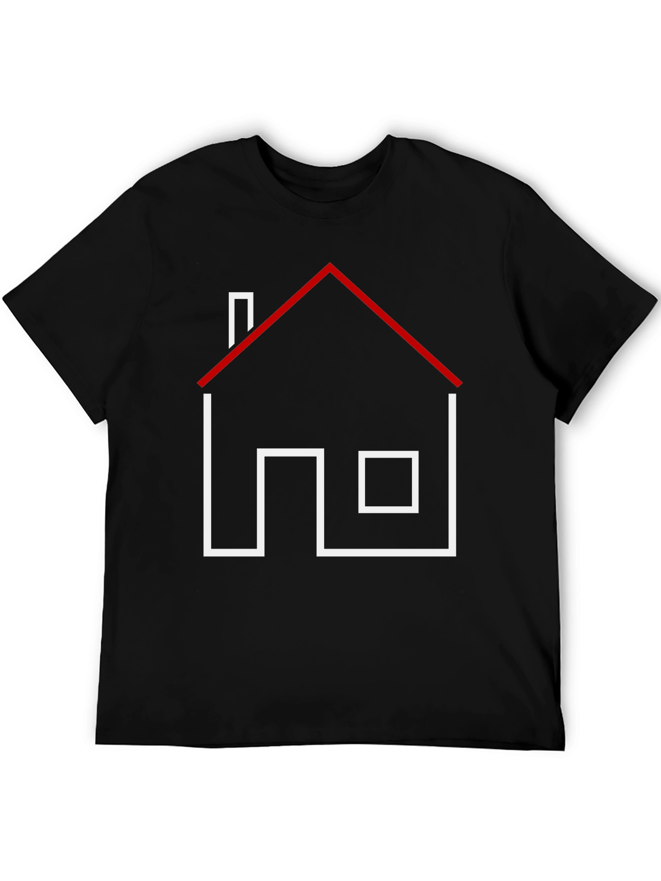 Modern House Graphic Tee - Stylish Comfort
