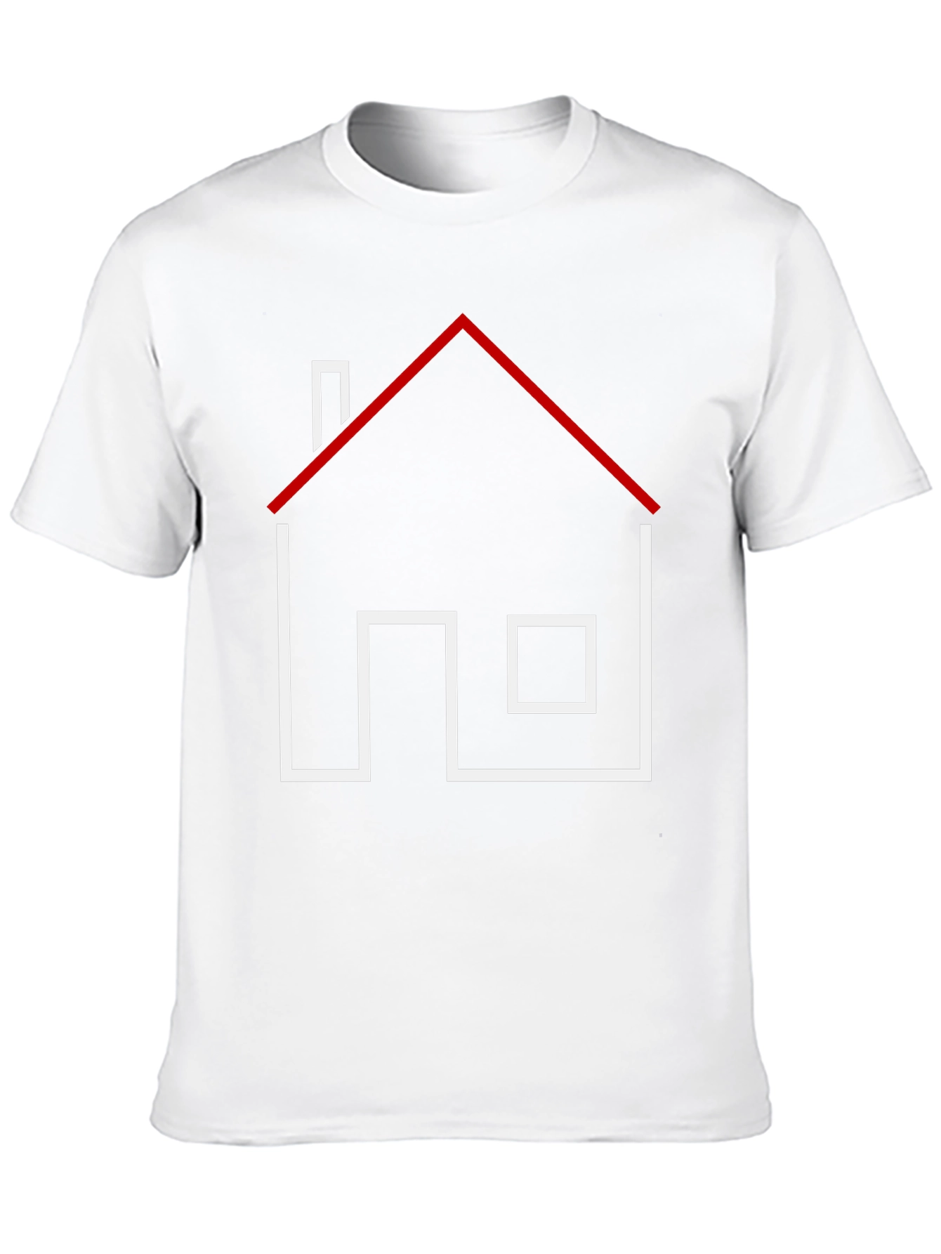 Modern House Graphic Tee - Stylish Comfort