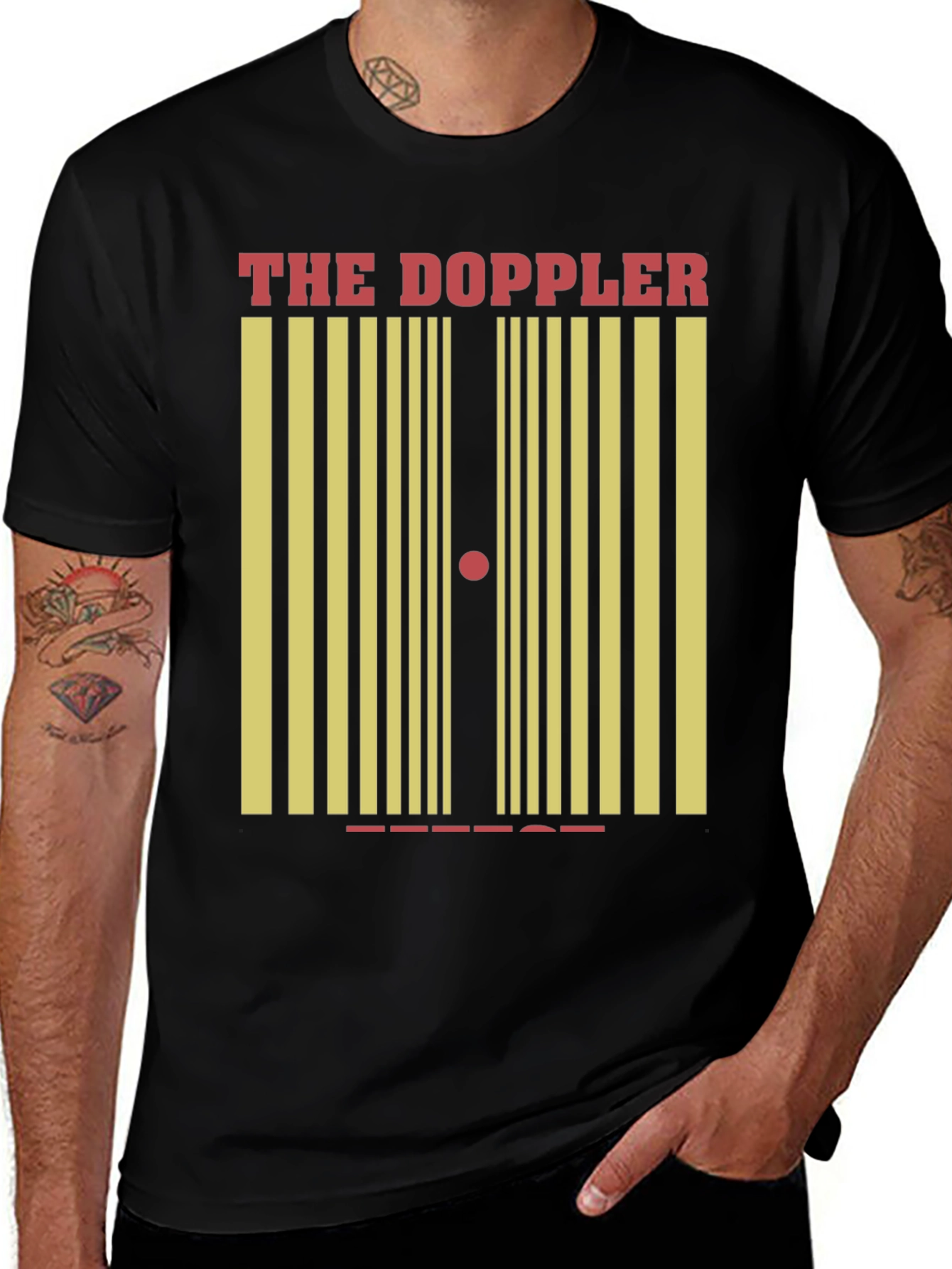Doppler Effect Graphic T-Shirt - Science Humor