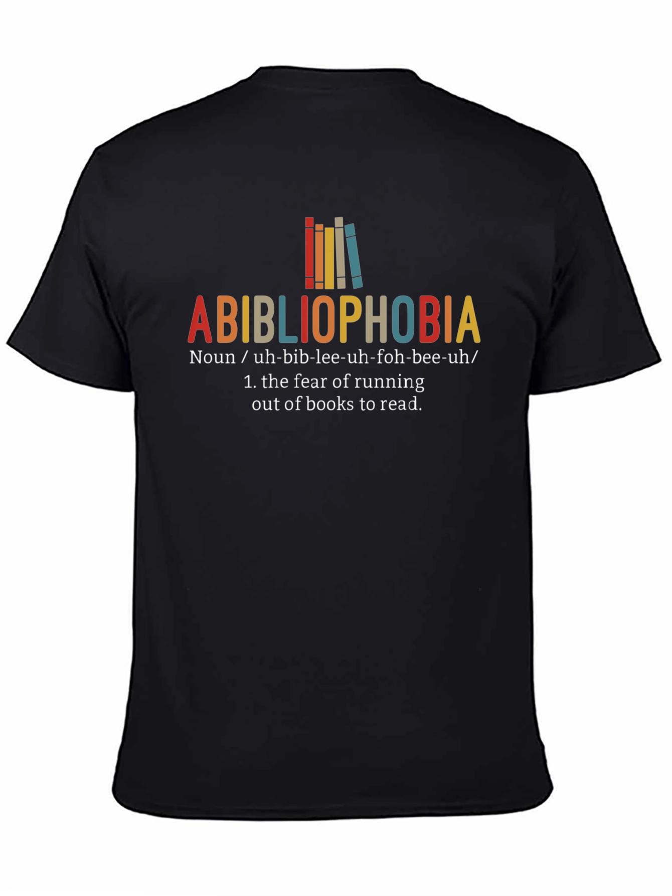 Bibliophobia T-Shirt - Book Lover Tee