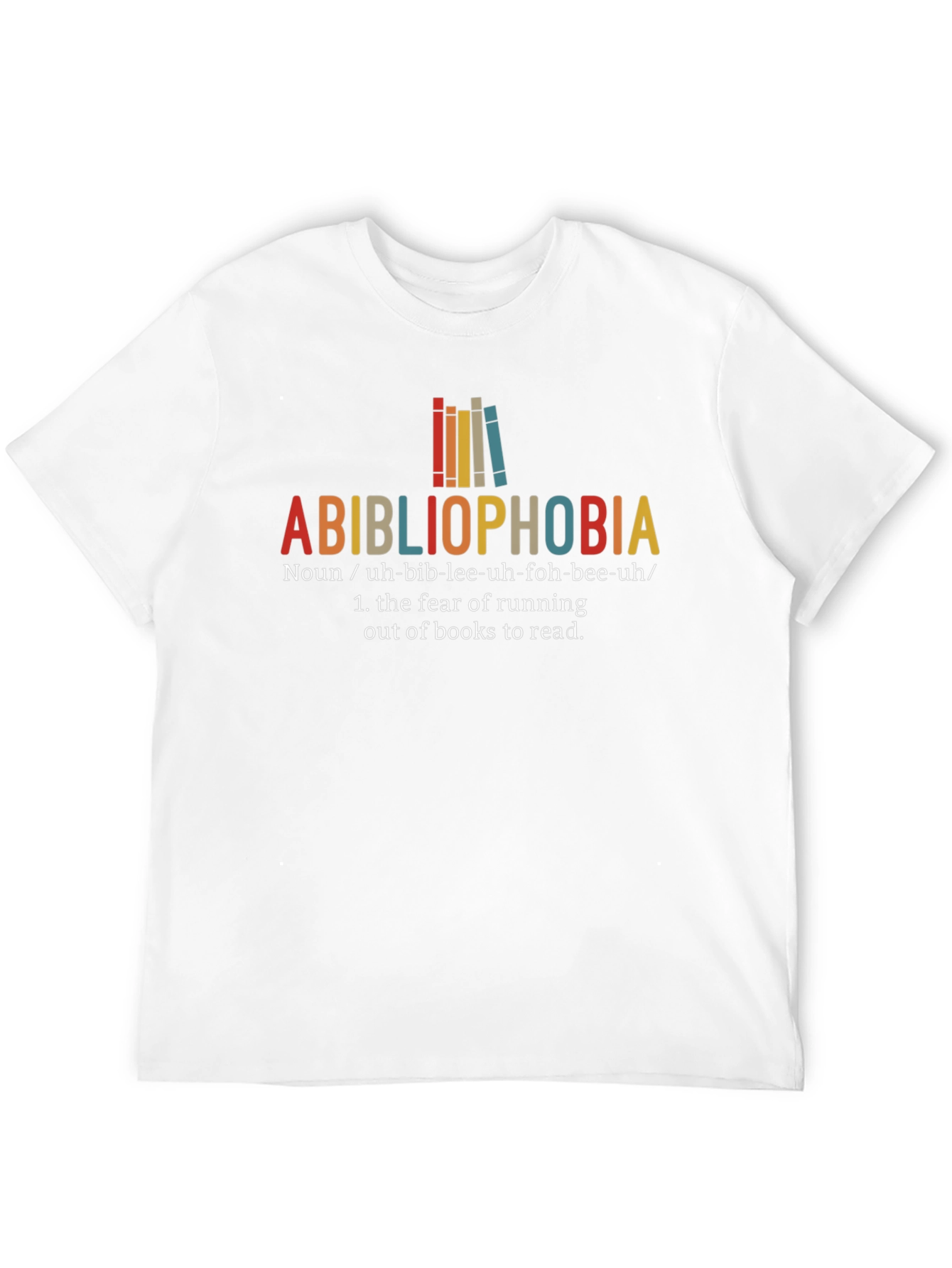 Bibliophobia T-Shirt - Book Lover Tee