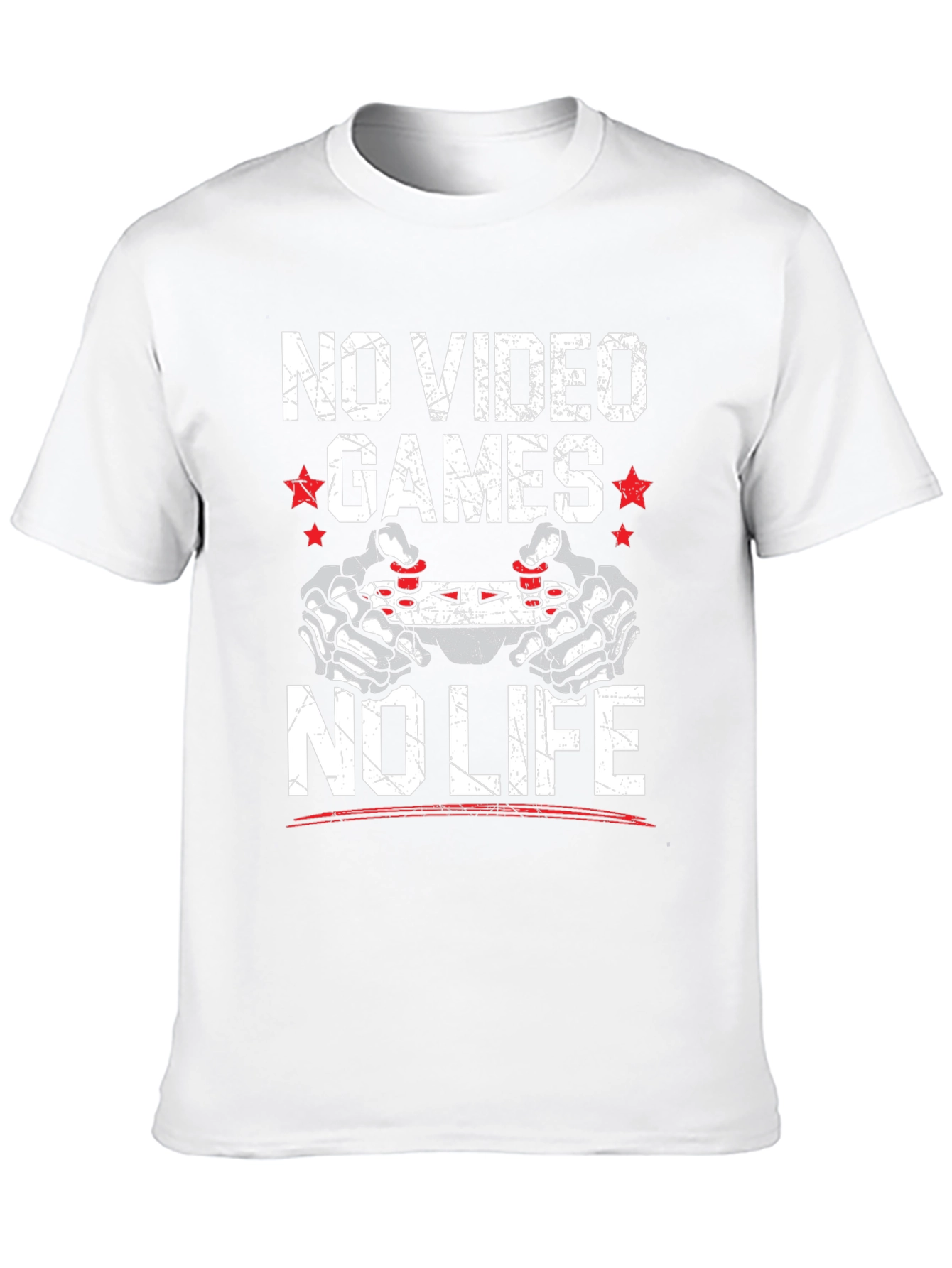 No Video Games No Life Graphic Tee