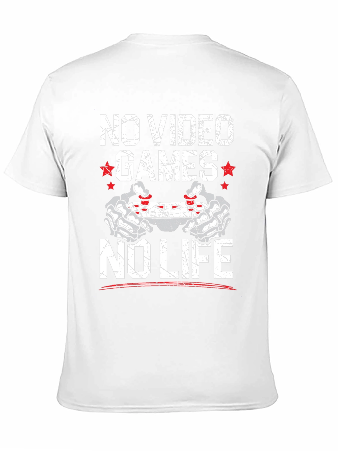 No Video Games No Life Graphic Tee