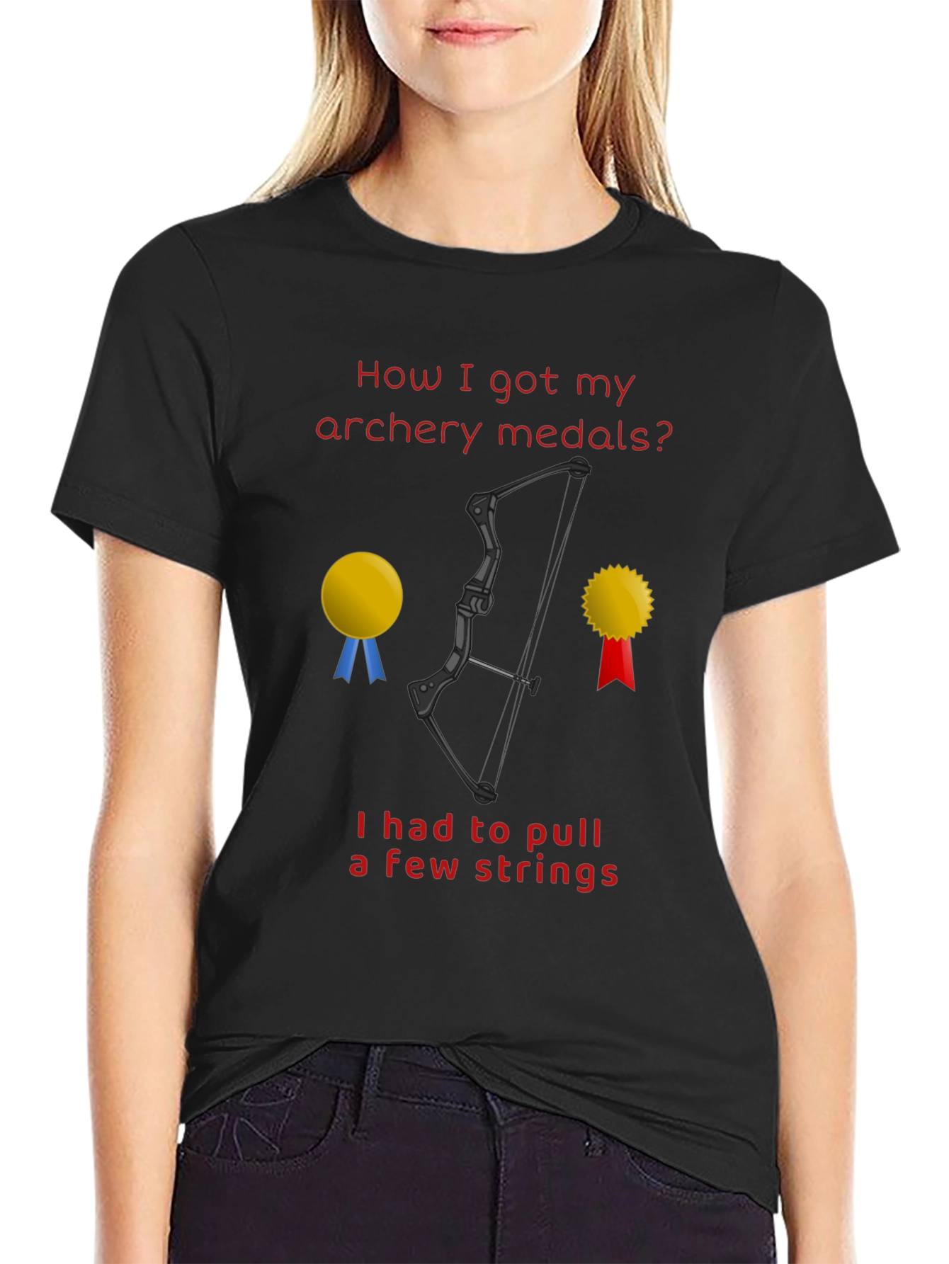 Archery Medal Pun T-Shirt