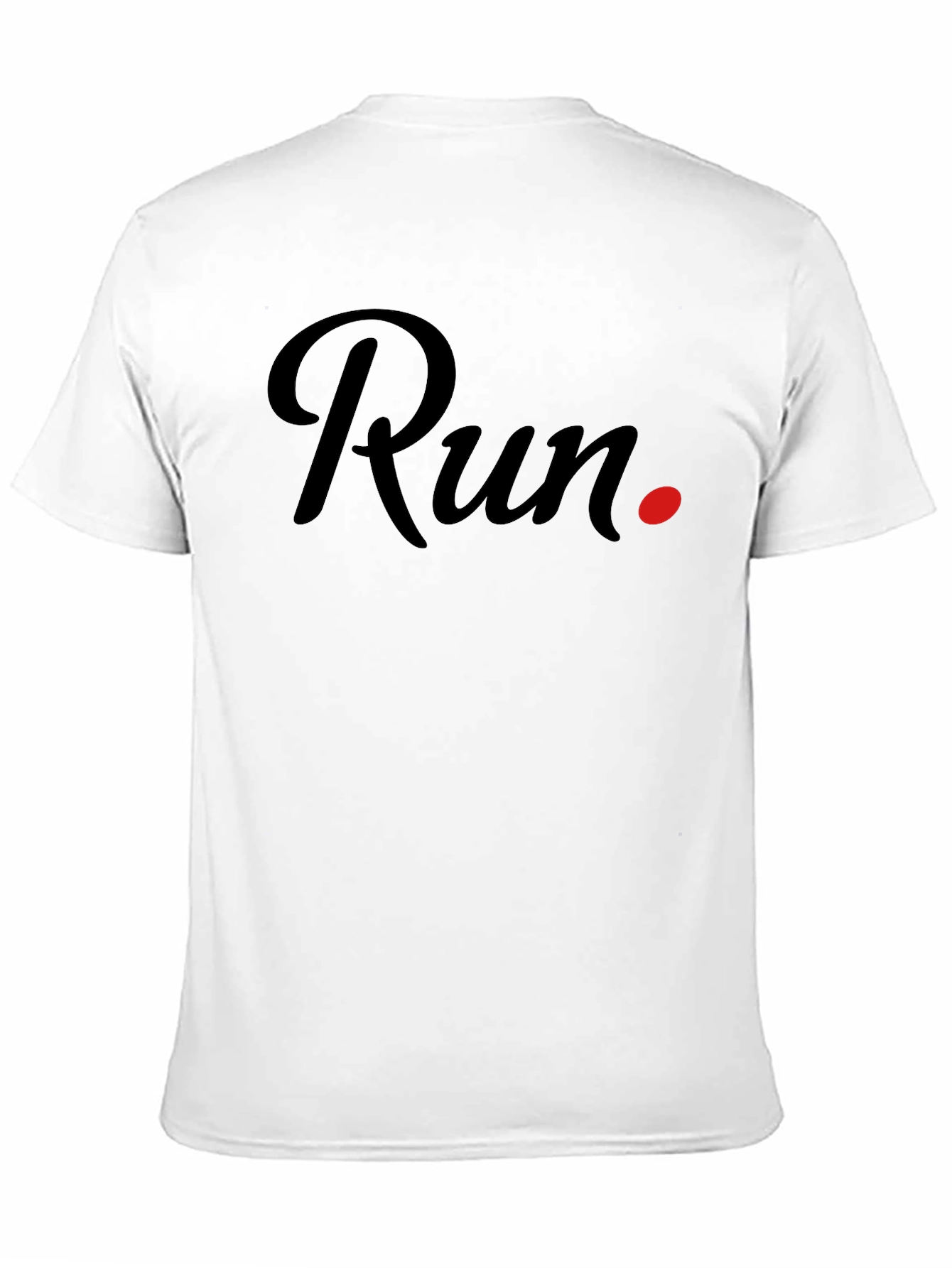 Run Graphic T-Shirt - Sporty Casual Tee