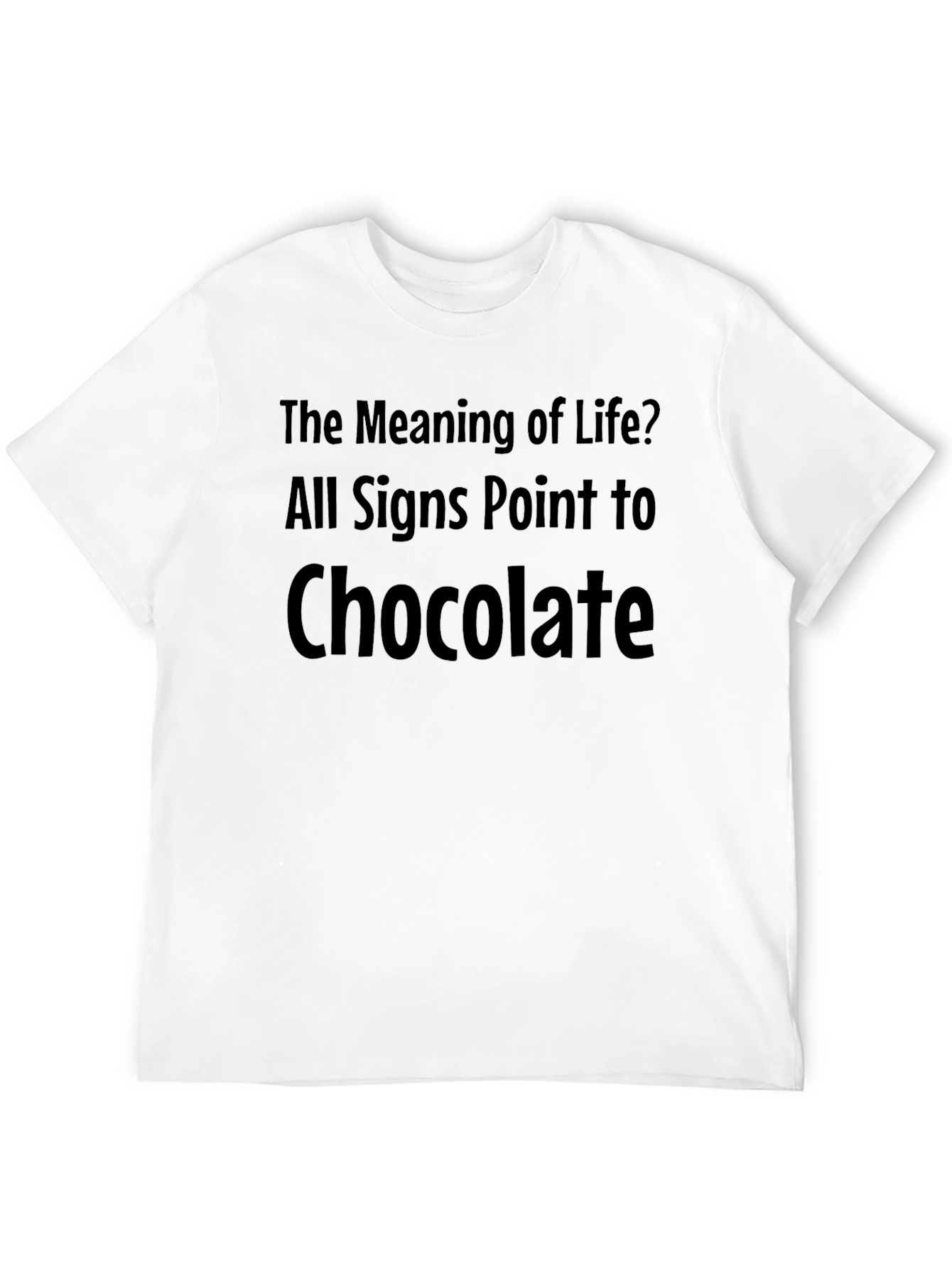 Chocolate T-Shirt - Meaning of Life Tee