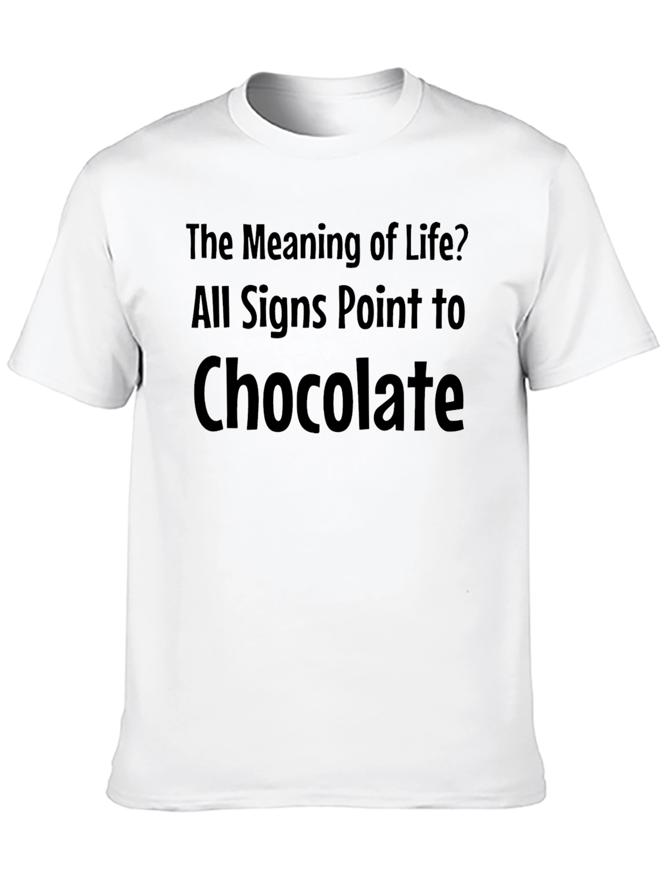 Chocolate T-Shirt - Meaning of Life Tee