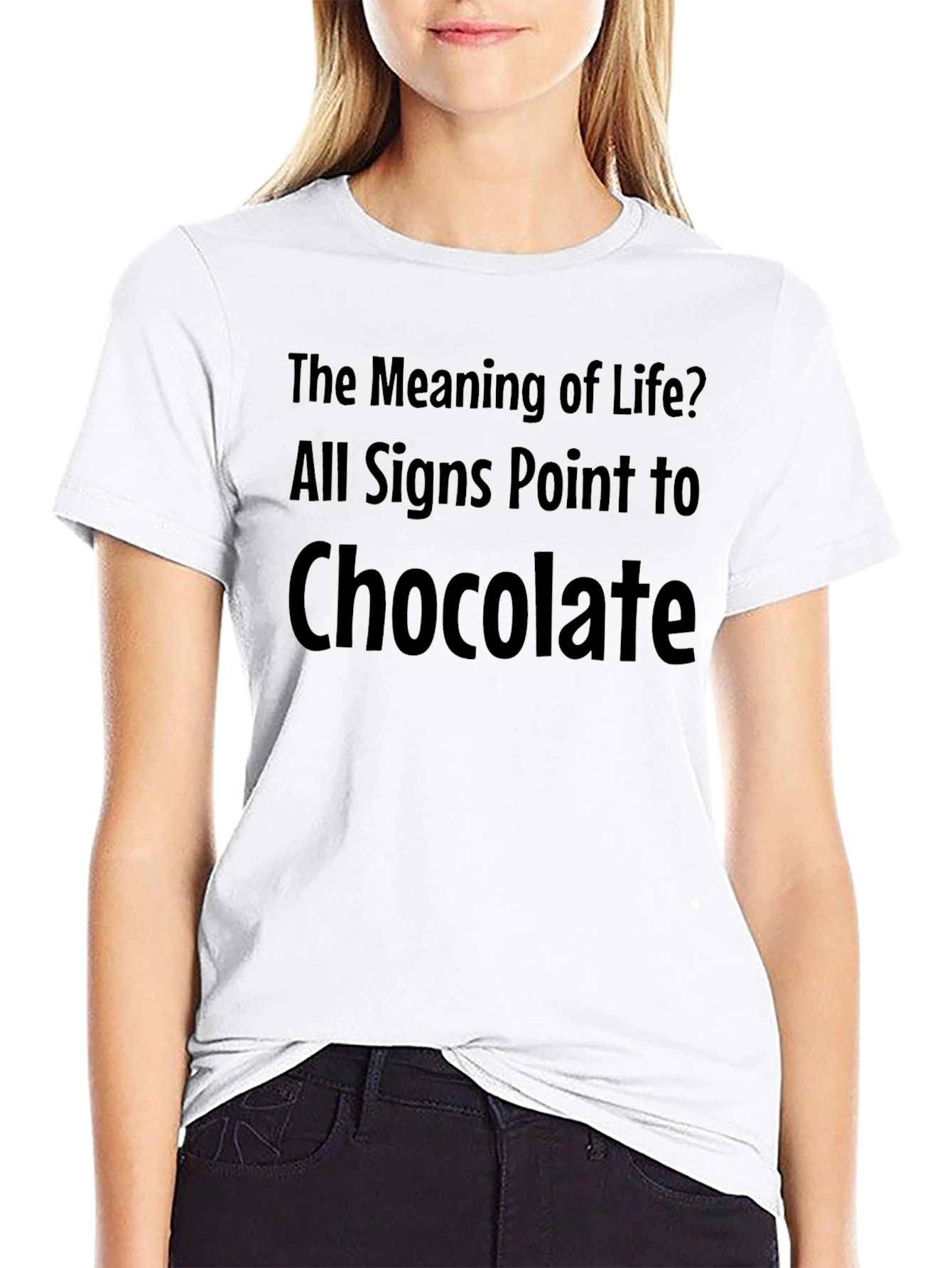 Chocolate T-Shirt - Meaning of Life Tee