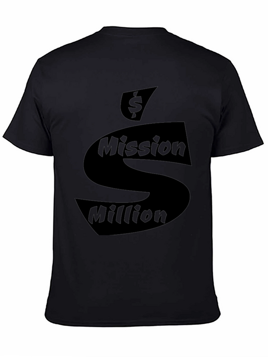 Mission Million Graphic Tee - Black