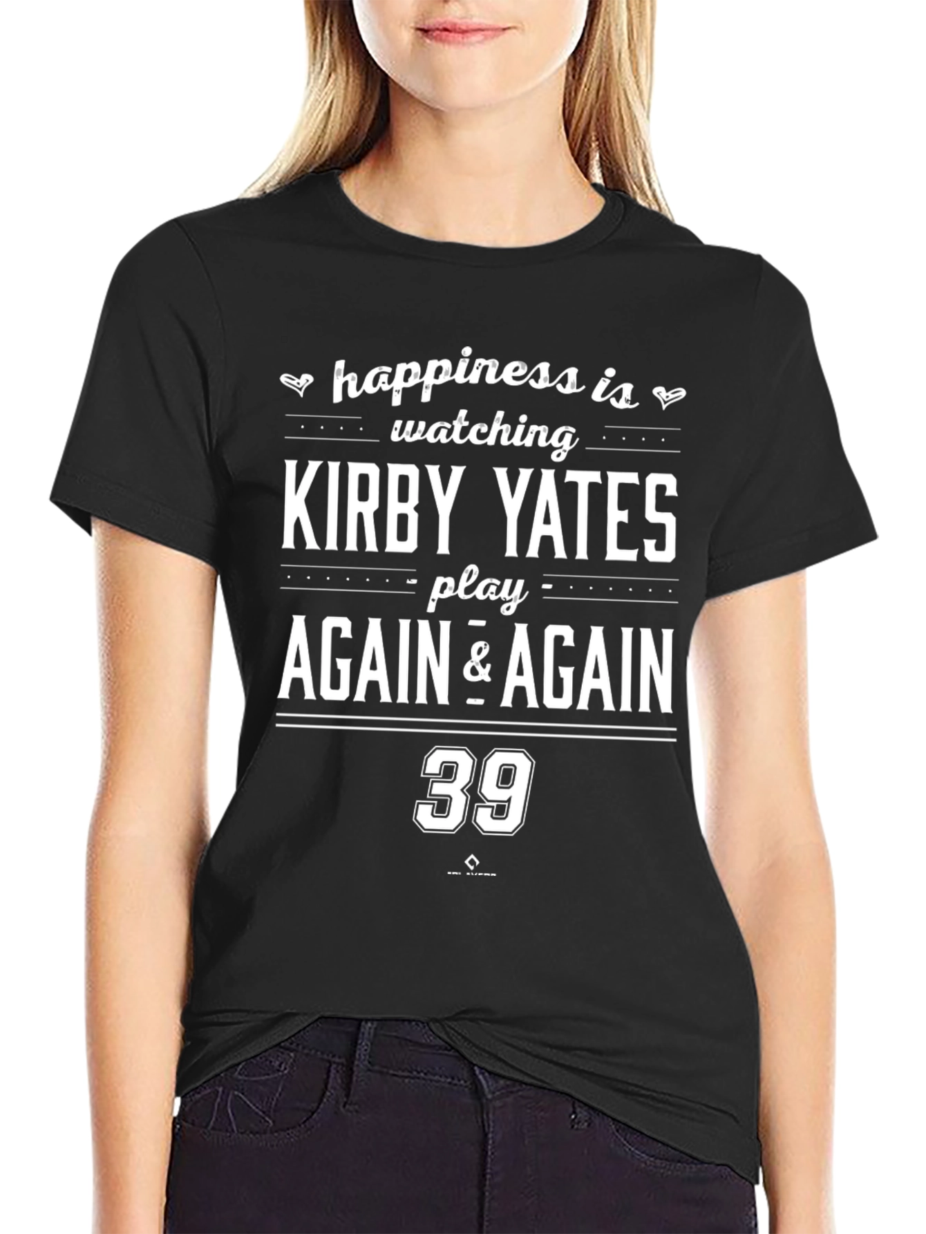 Kirby Yates Fan T-Shirt - Baseball Supporter Tee