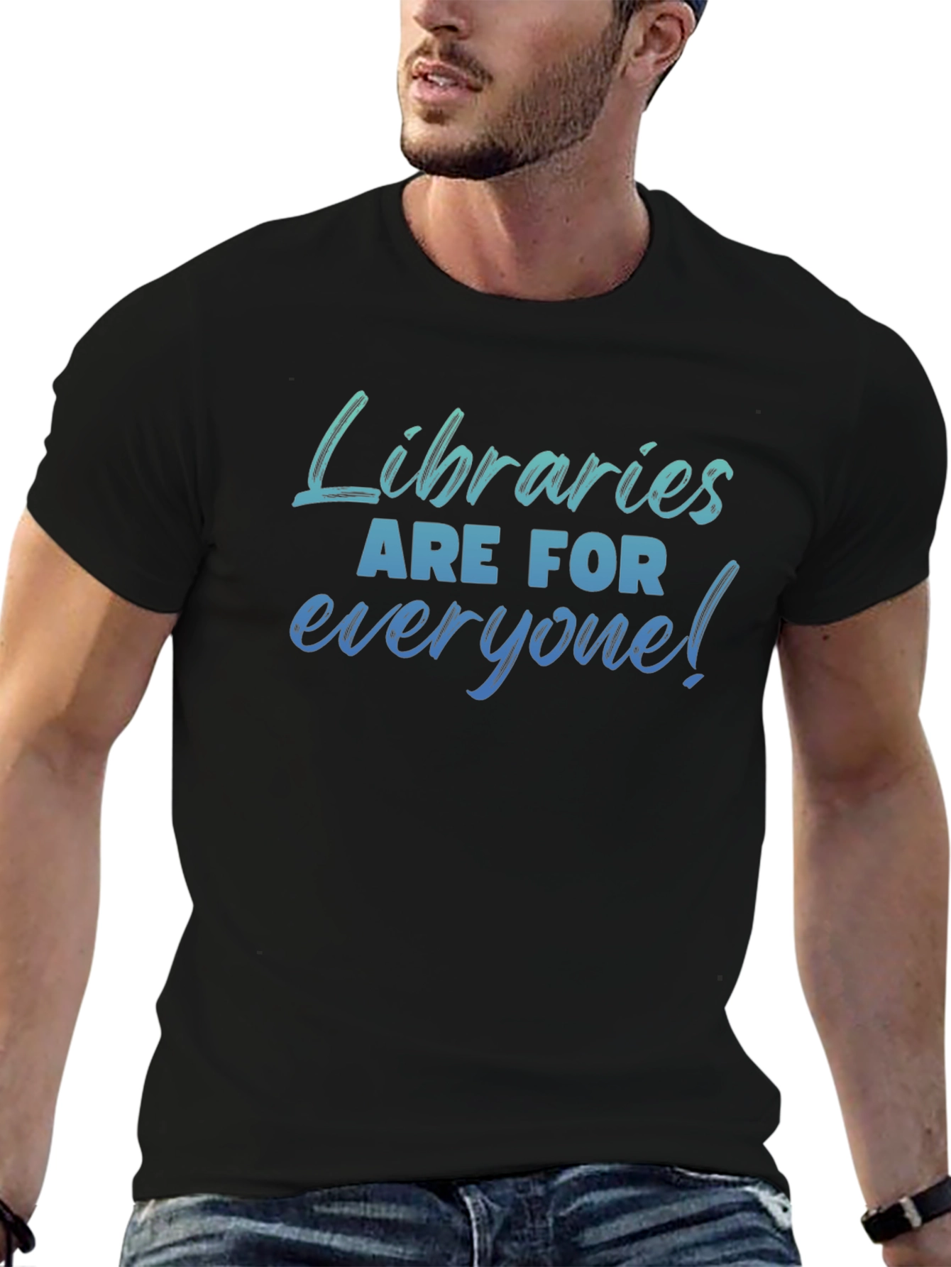 Libraries Are For Everyone Graphic Tee