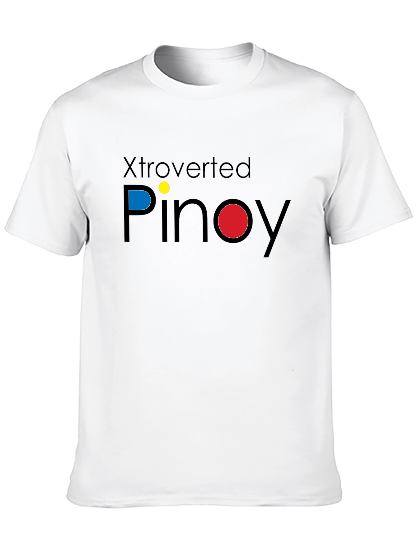 Xtroverted Pinoy Black T-Shirt - Philippines Pride