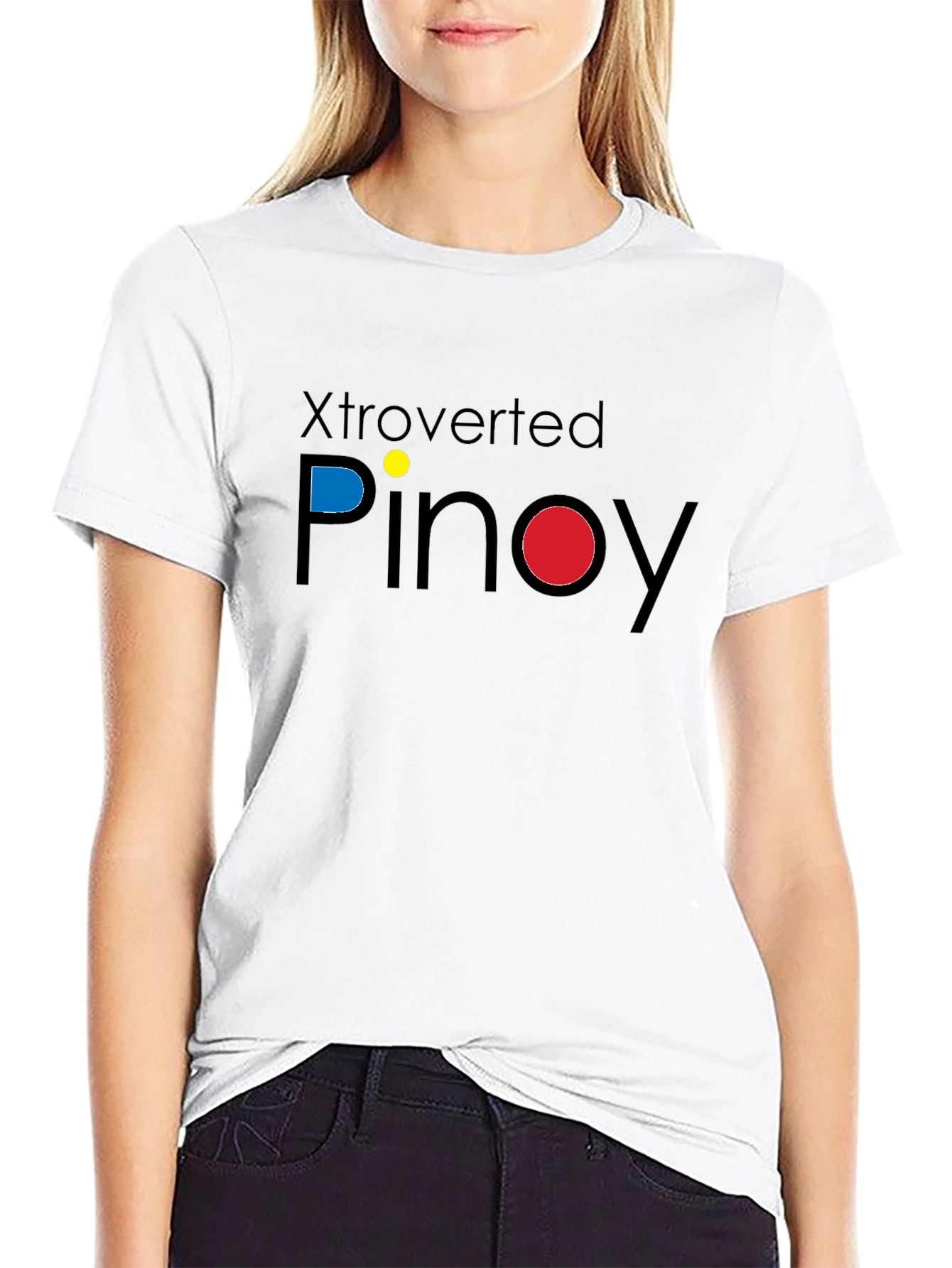 Xtroverted Pinoy Black T-Shirt - Philippines Pride