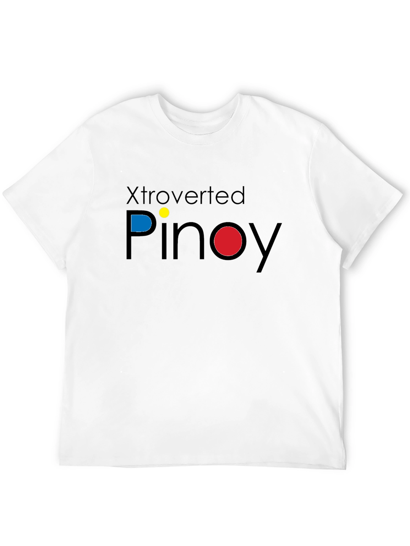Xtroverted Pinoy Black T-Shirt - Philippines Pride