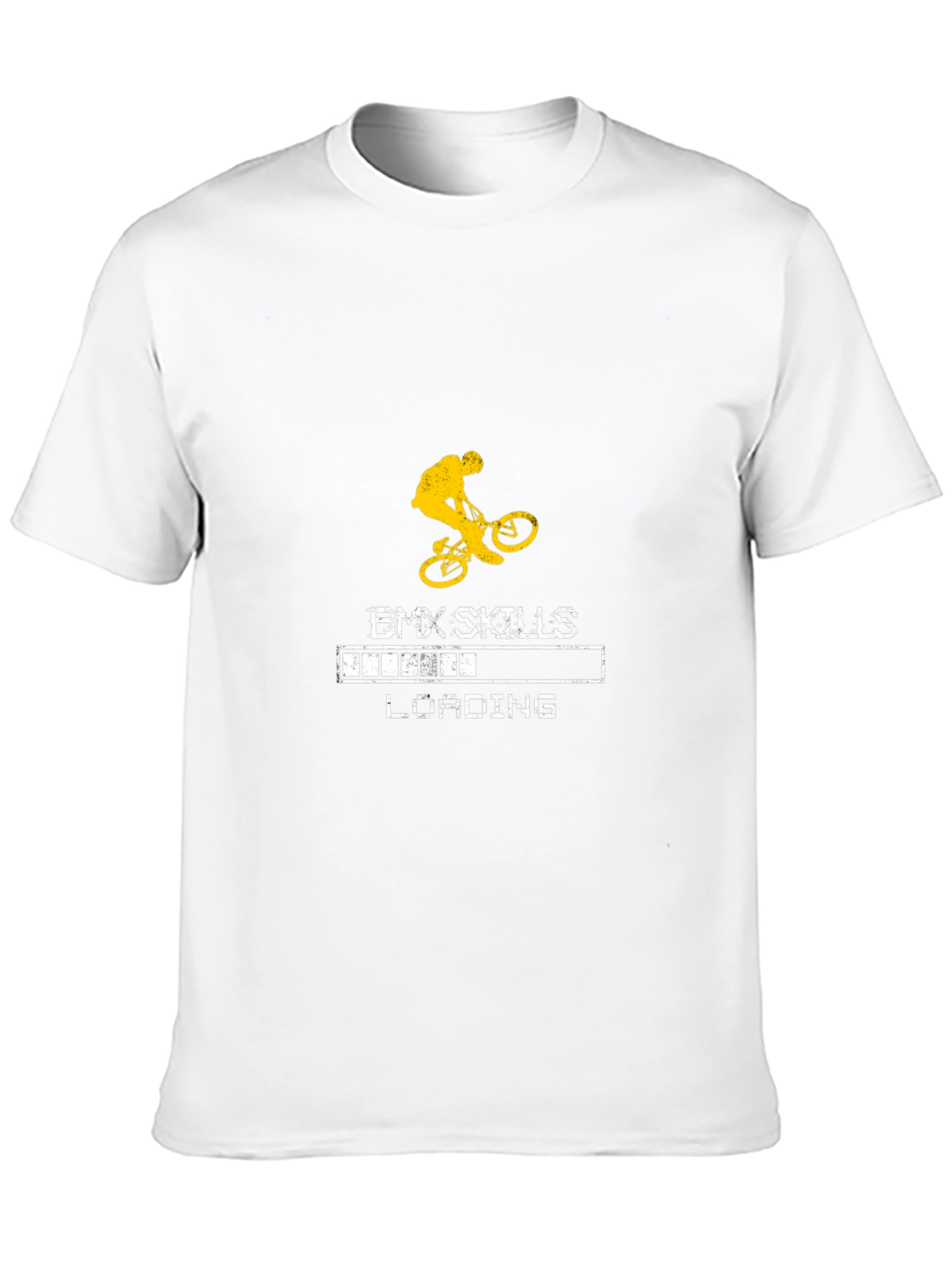BMX Skills Loading T-Shirt - Black Graphic Tee
