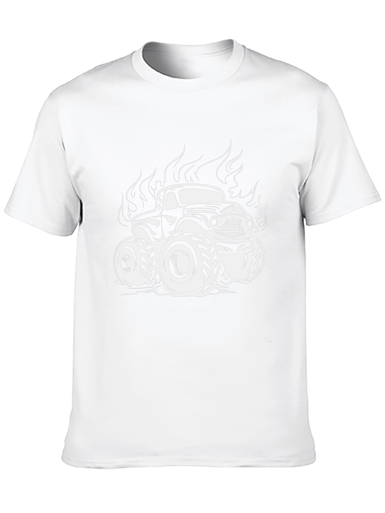 Monster Truck Tee - Black Graphic T-Shirt