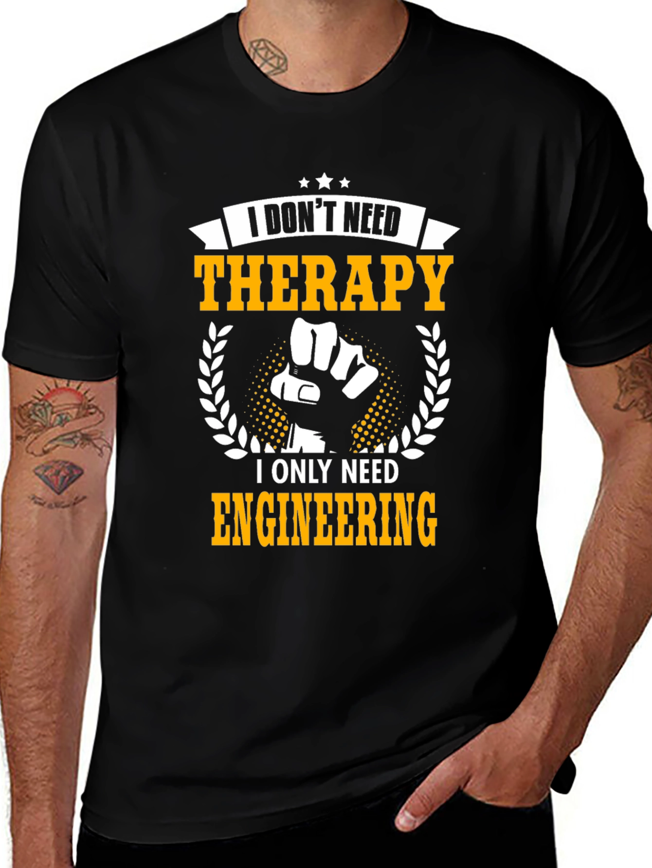 I Dont Need Therapy Engineering T-Shirt