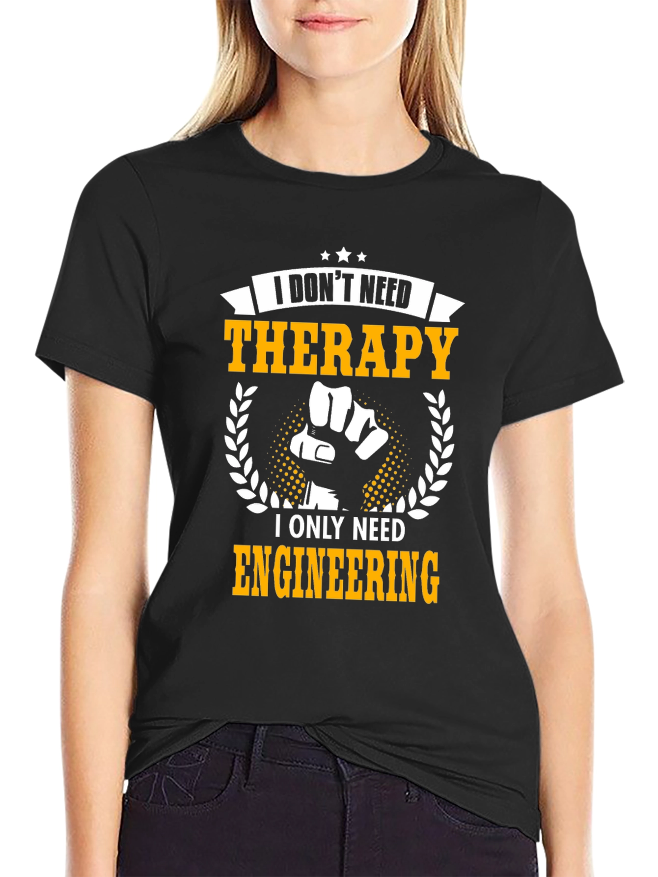I Dont Need Therapy Engineering T-Shirt
