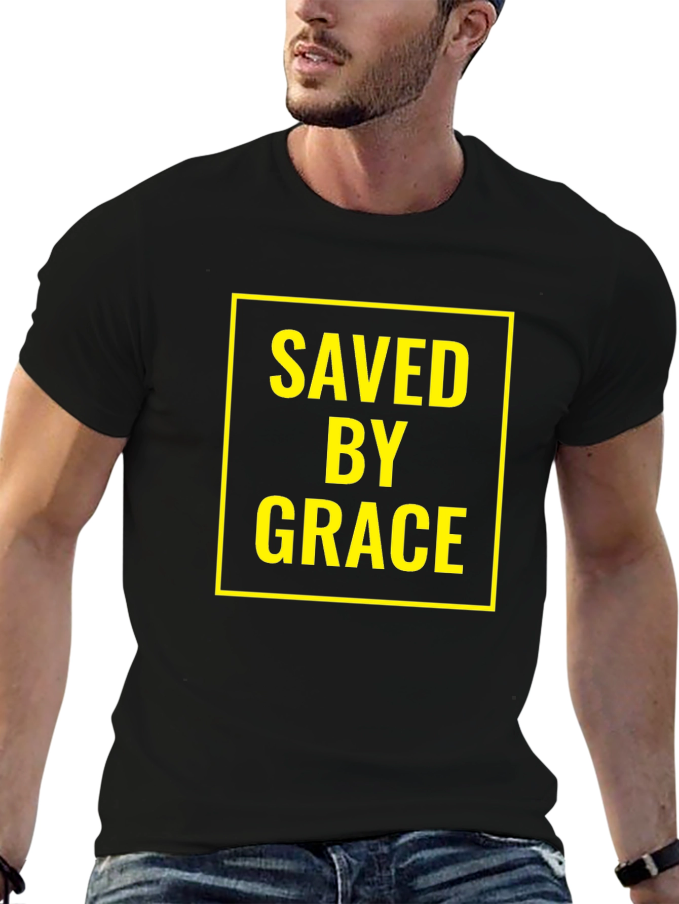 Saved by Grace T-Shirt - Christian Apparel