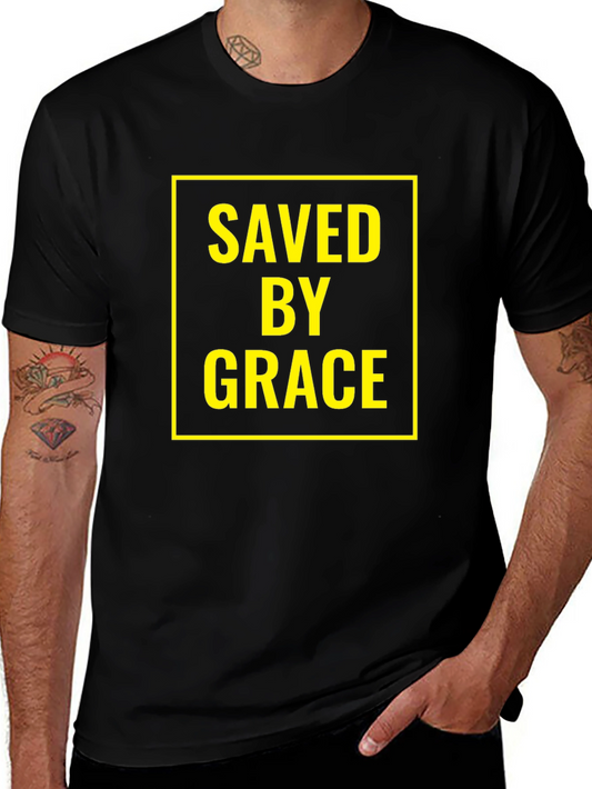 Saved by Grace T-Shirt - Christian Apparel