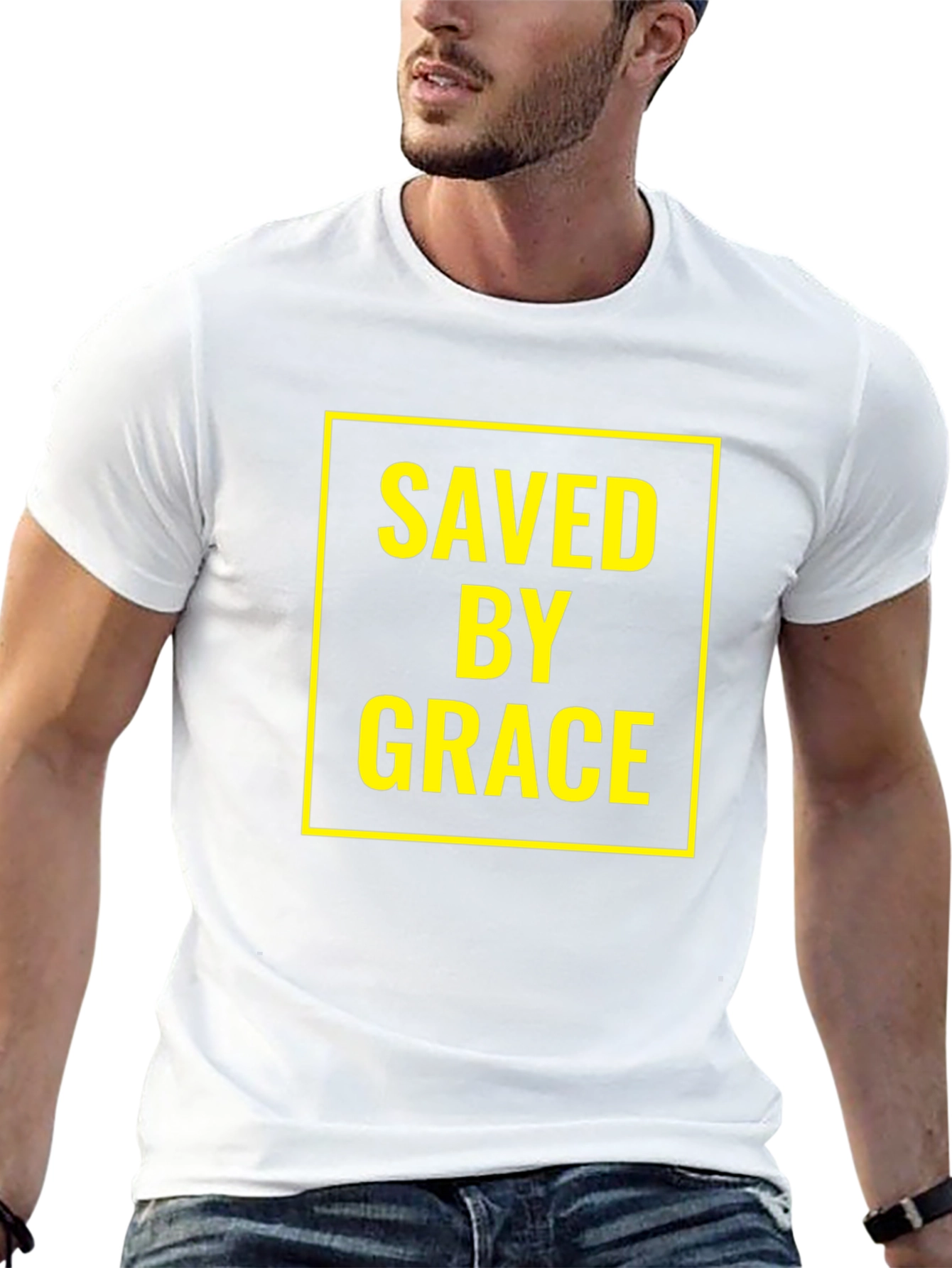 Saved by Grace T-Shirt - Christian Apparel