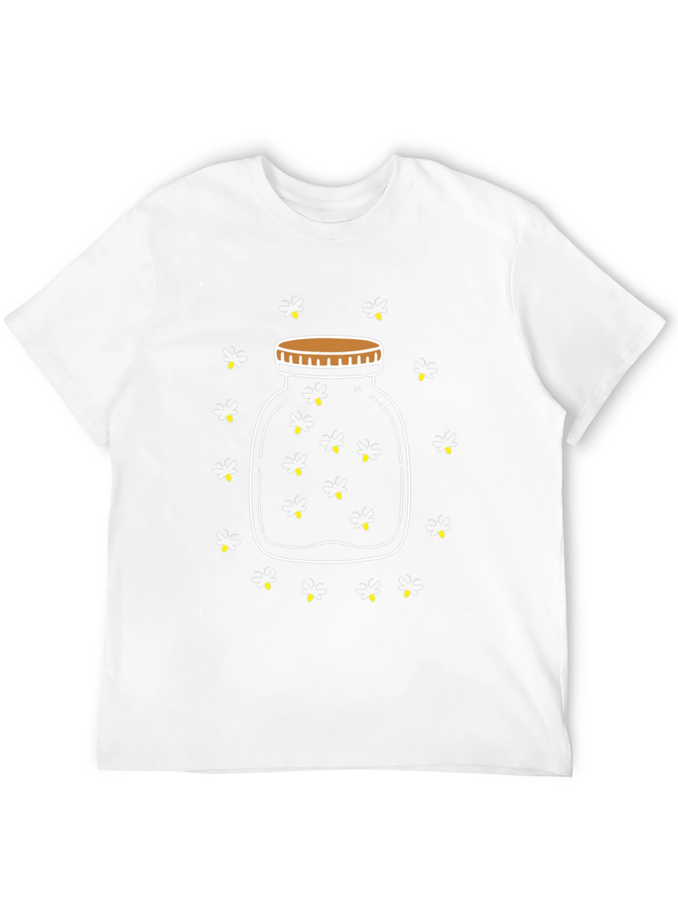 Firefly Jar Graphic Tee - Black Cotton Blend