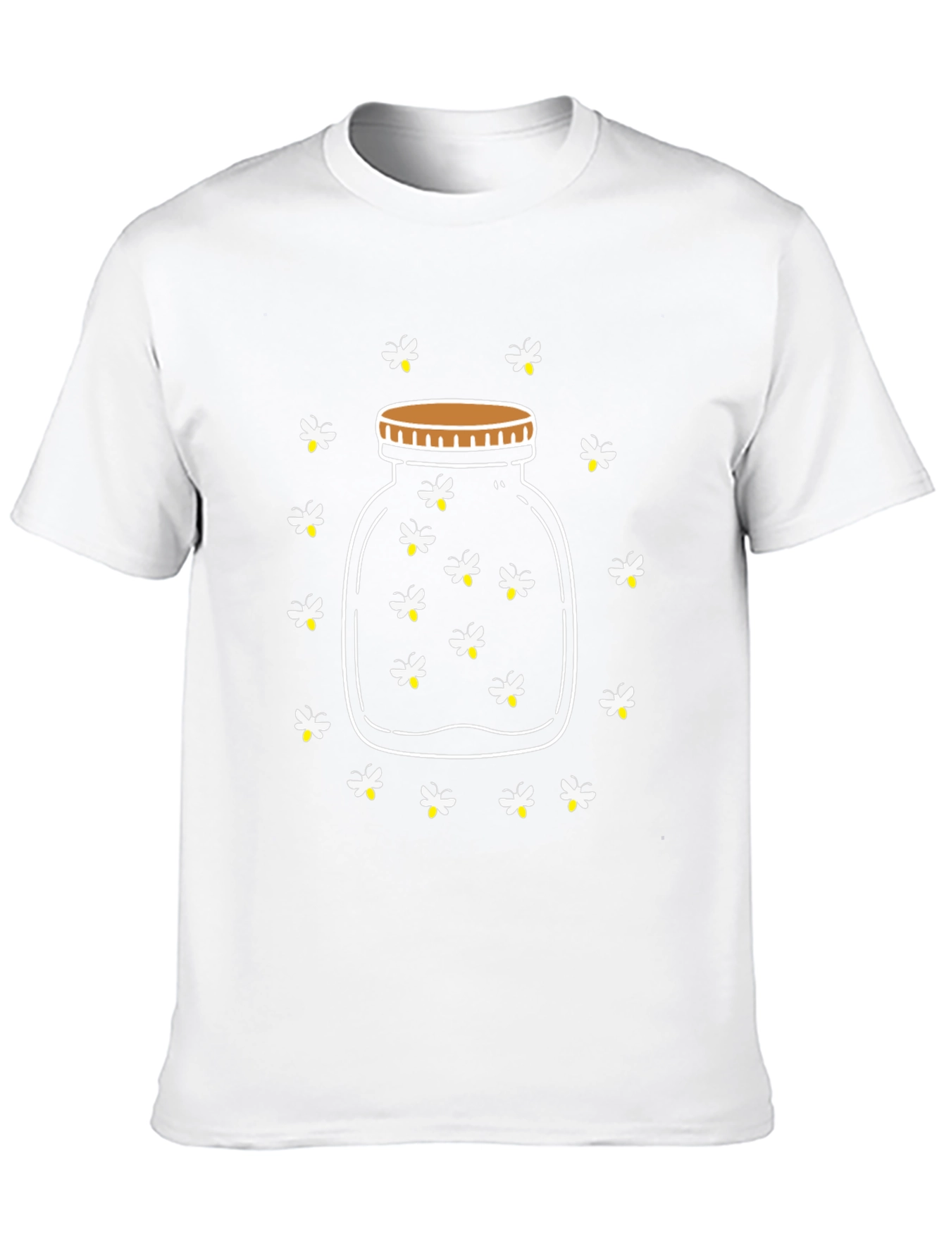 Firefly Jar Graphic Tee - Black Cotton Blend