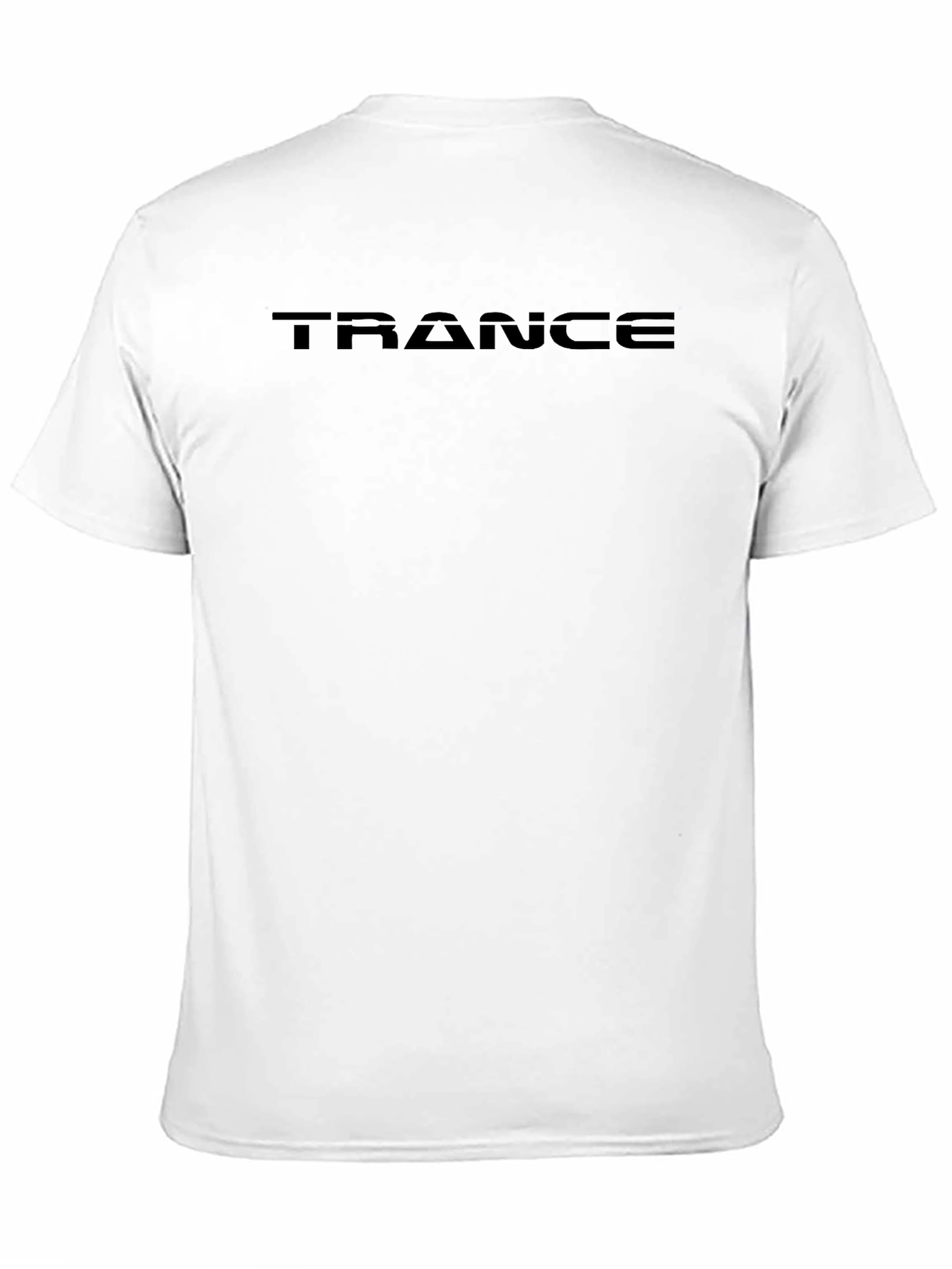 Trance Music Black Graphic T-Shirt