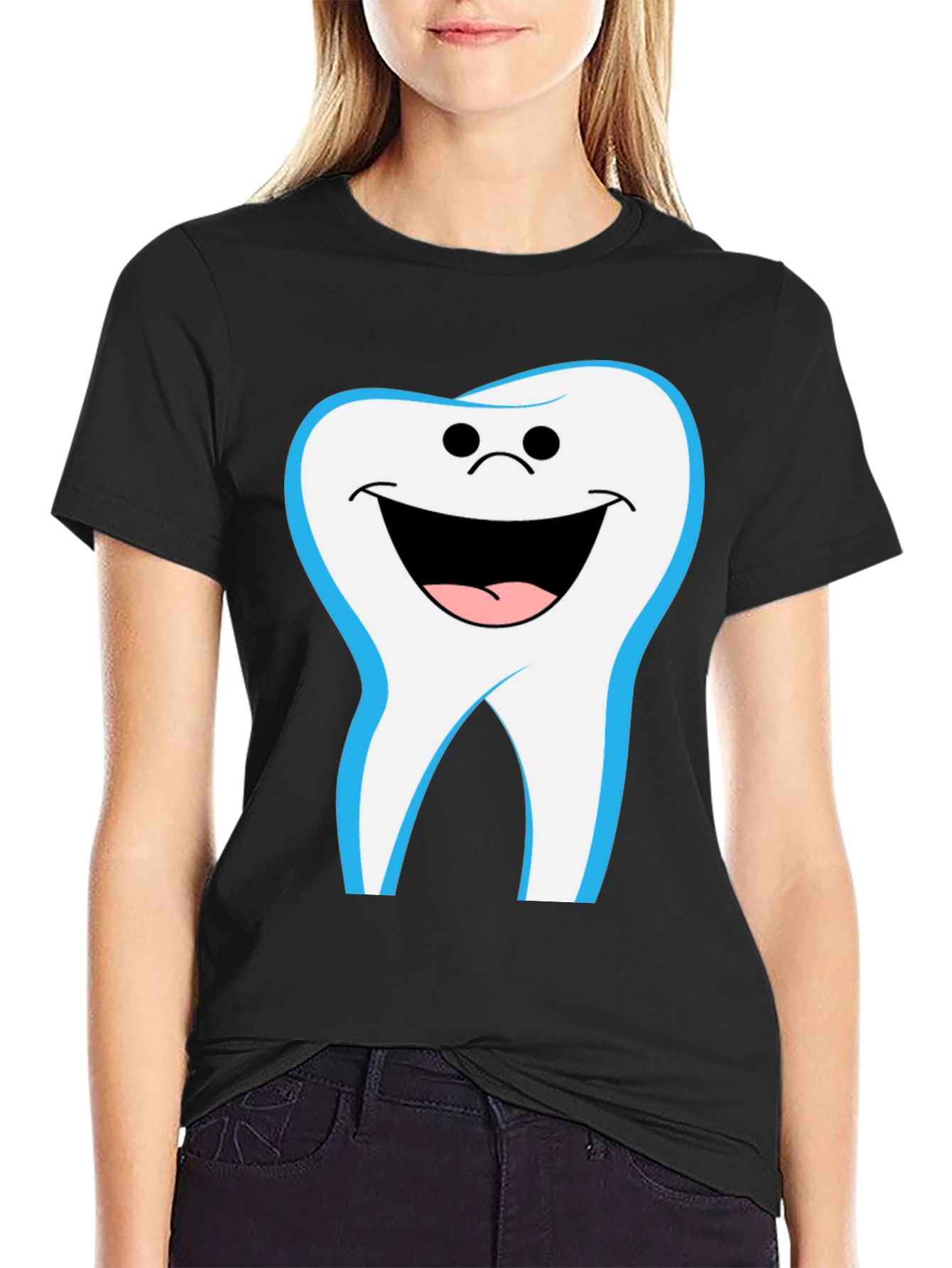 Funny Tooth Graphic Tee - Dentist Humor T-Shirt