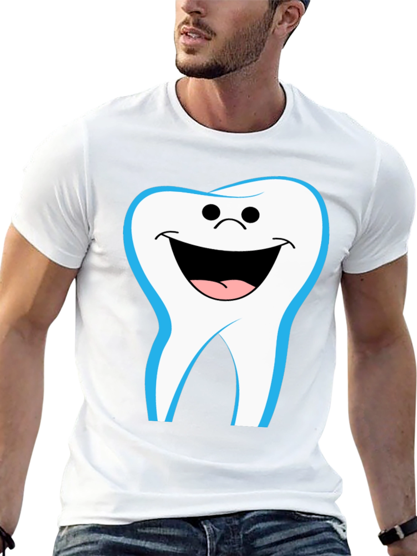 Funny Tooth Graphic Tee - Dentist Humor T-Shirt
