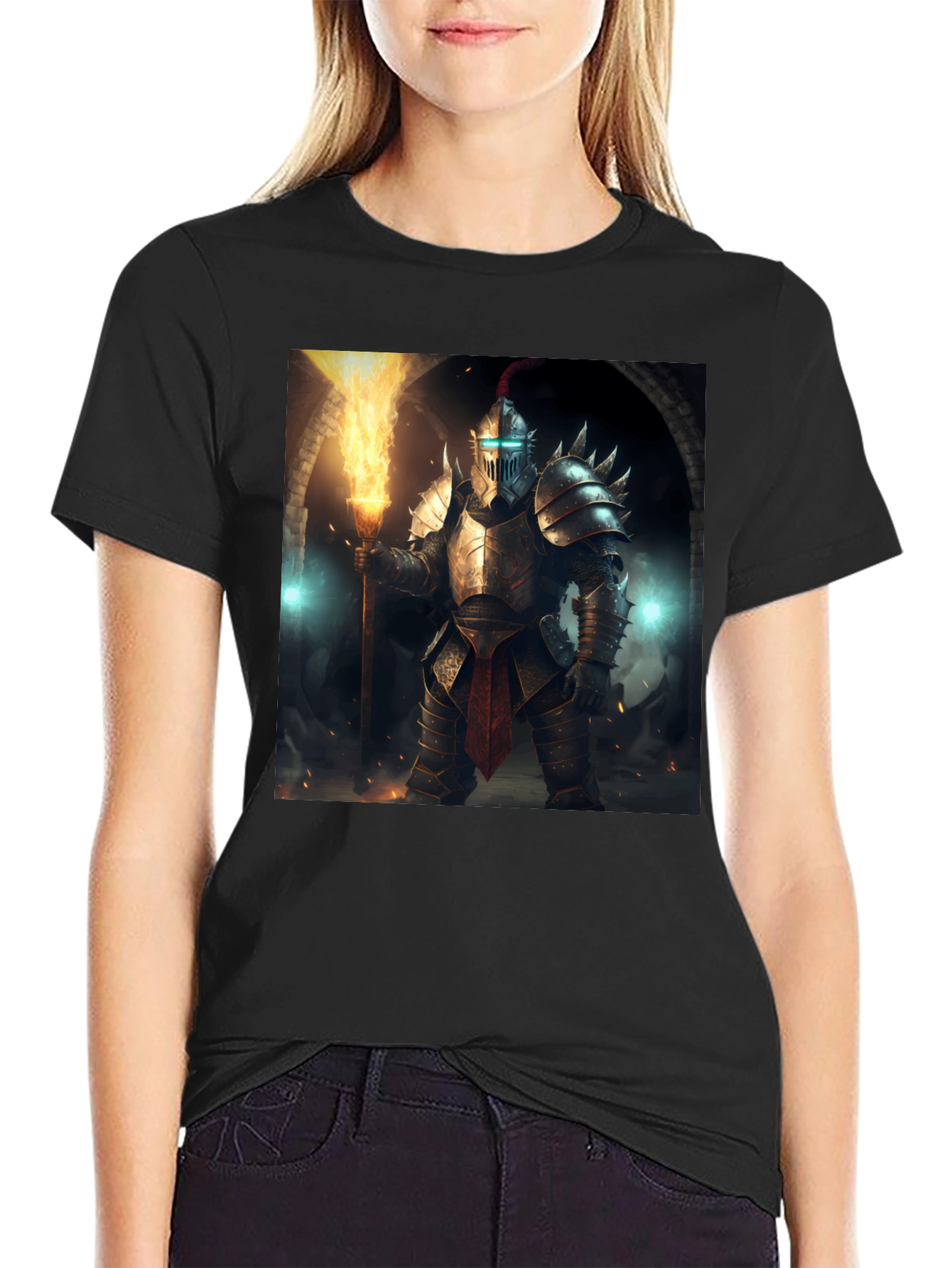 Knight in Shining Armor Graphic Tee