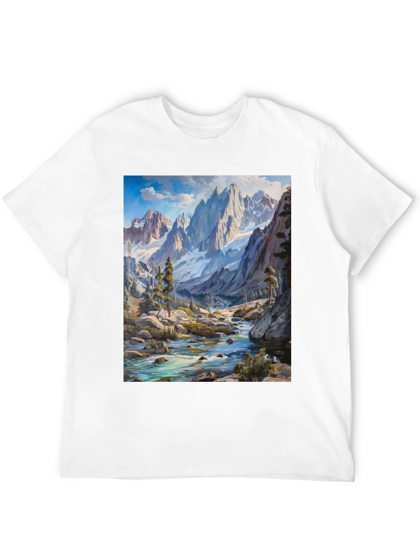 Mountains Landscape Graphic Tee