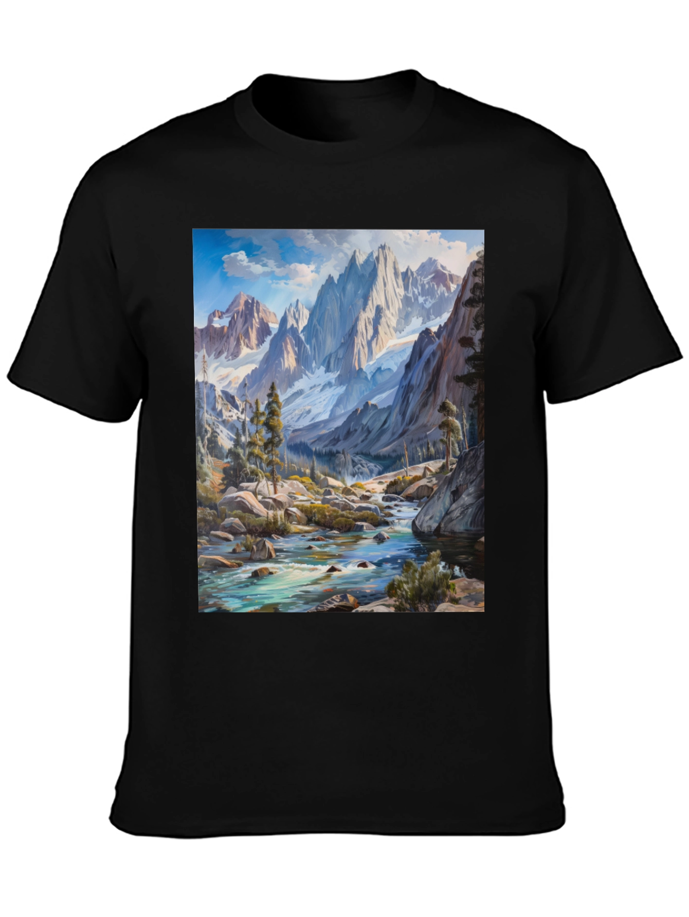 Mountains Landscape Graphic Tee