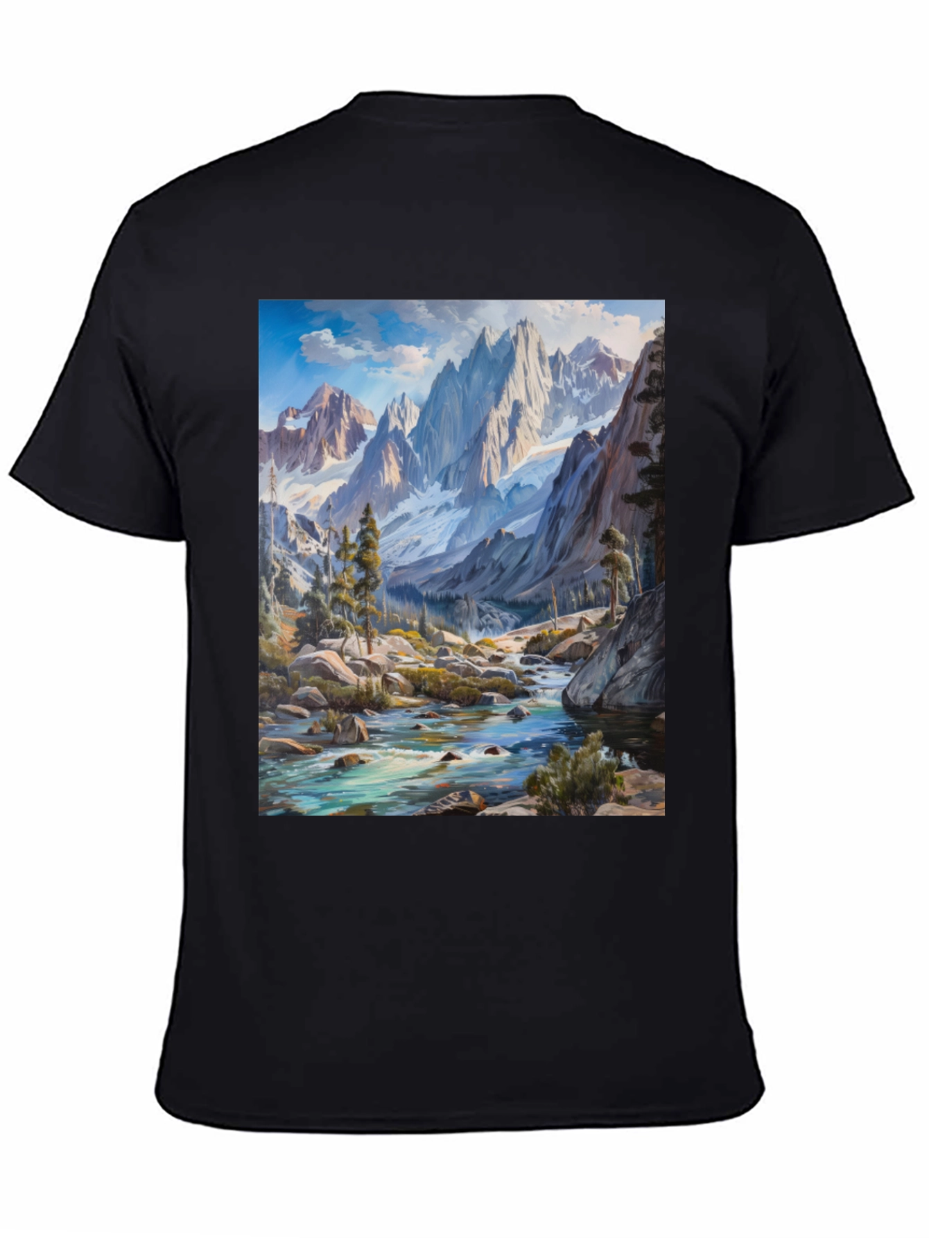 Mountains Landscape Graphic Tee