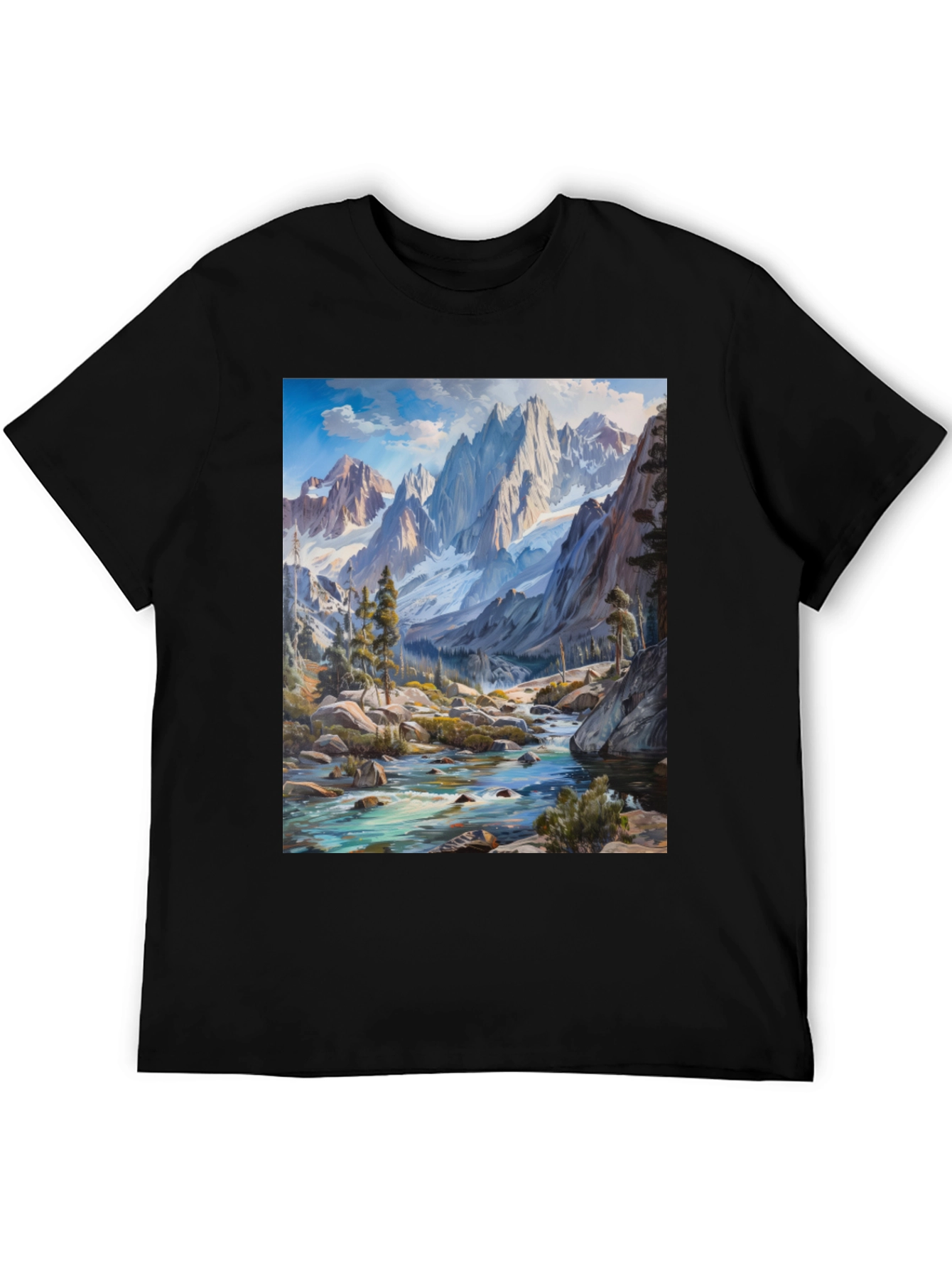 Mountains Landscape Graphic Tee