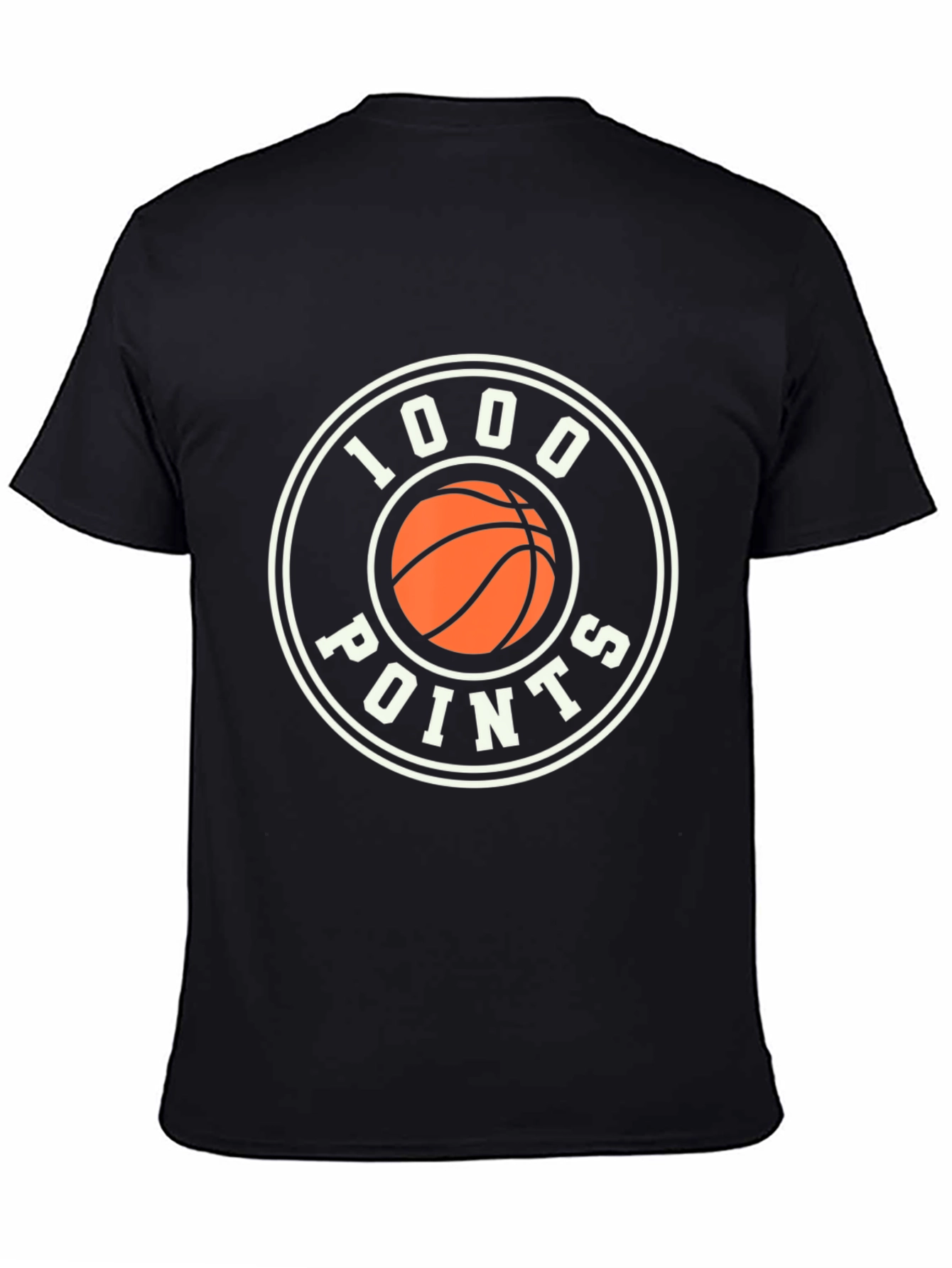 1000 Points Basketball Graphic T-Shirt