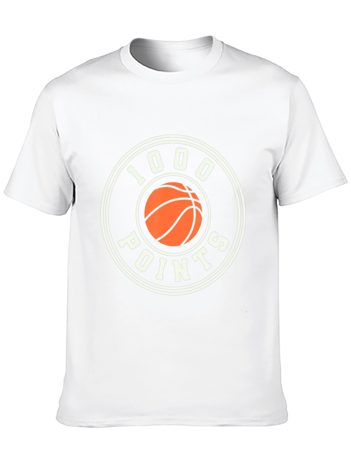 1000 Points Basketball Graphic T-Shirt